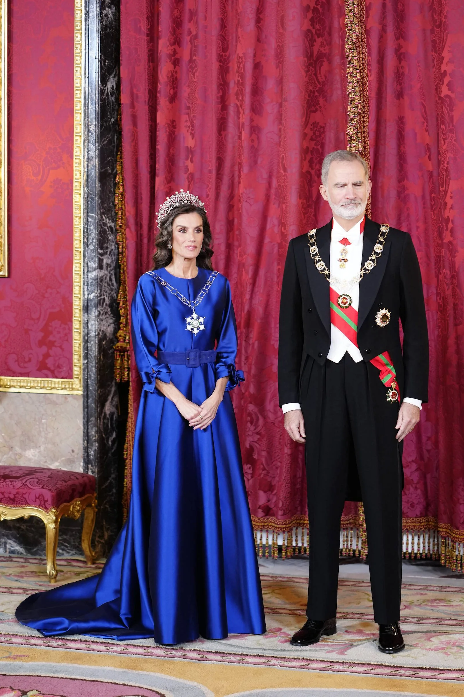 The King and Queen of Spain Host State Banquet in Honour of the Sultan of Oman