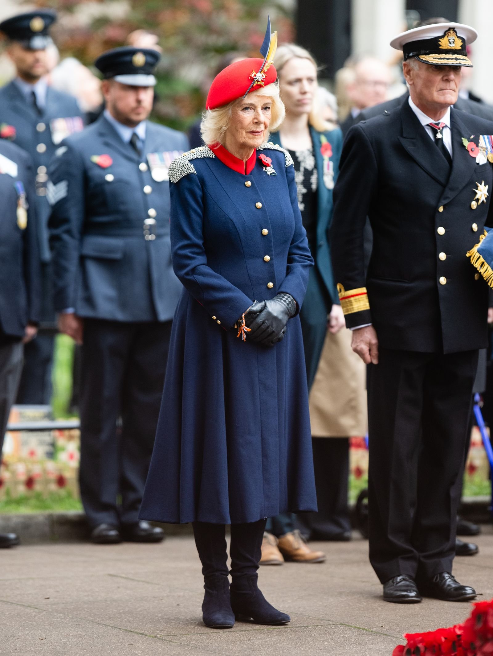 Queen Camilla Attends the 97th Field of Remembrance
