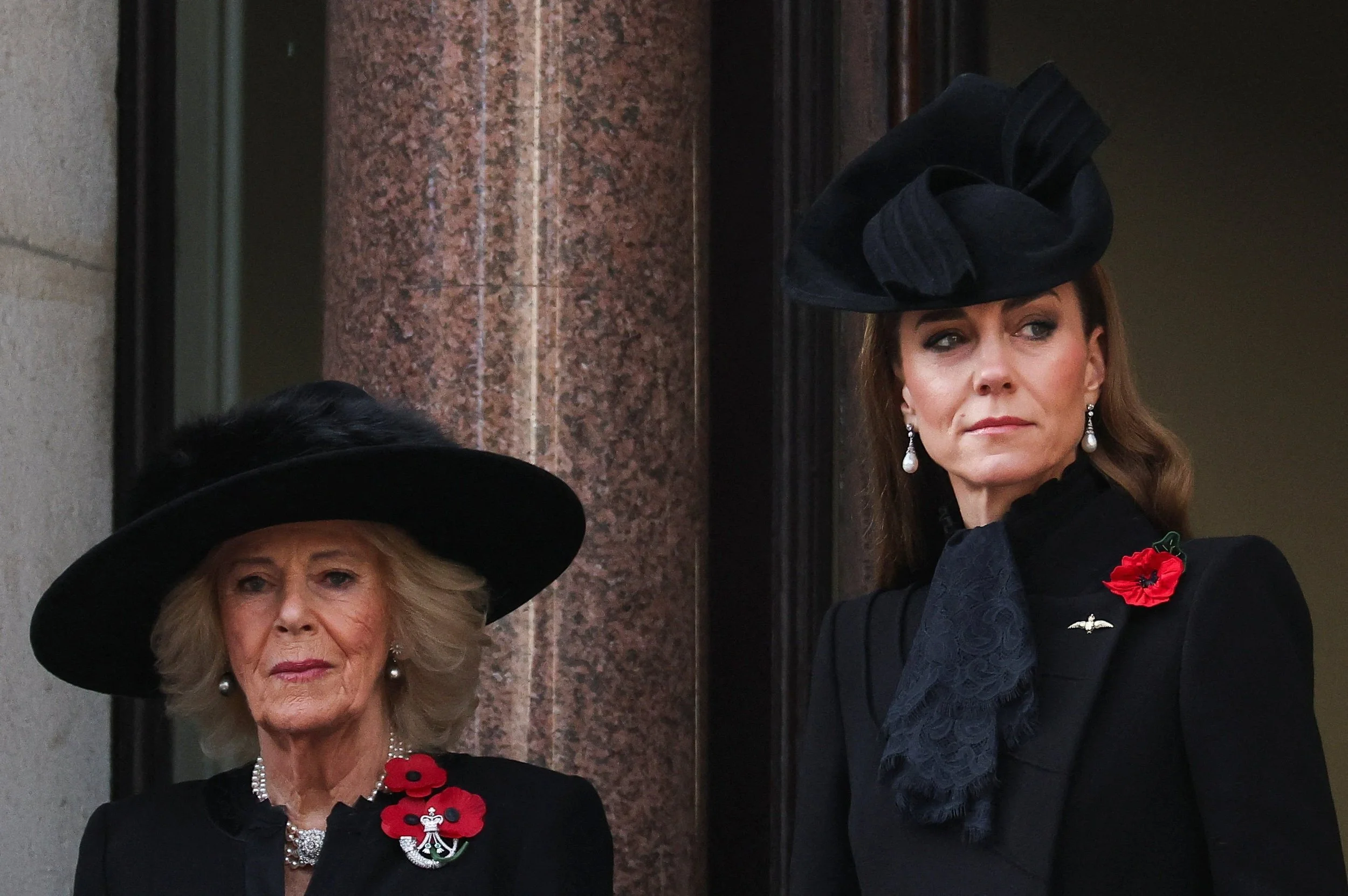 Queen Camilla and the Princess of Wales Attend National Service of Remembrance 2025