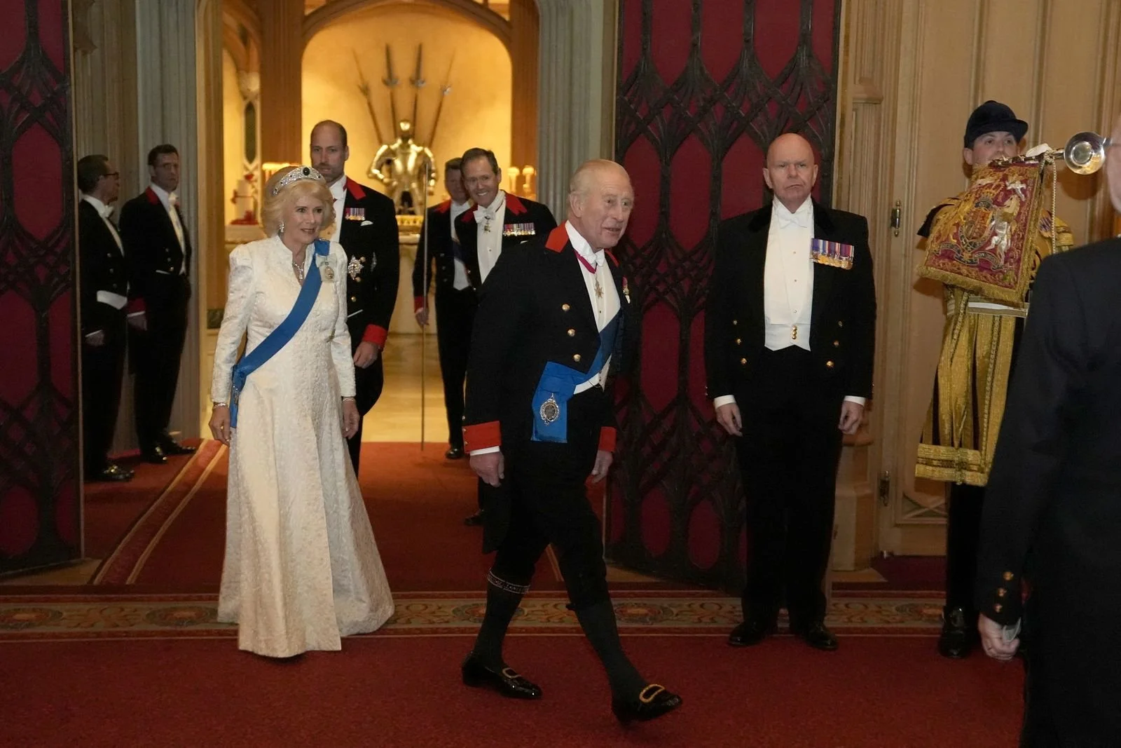 The King and Queen of the United Kingdom Host the 2025 Reception for the Diplomatic Corps