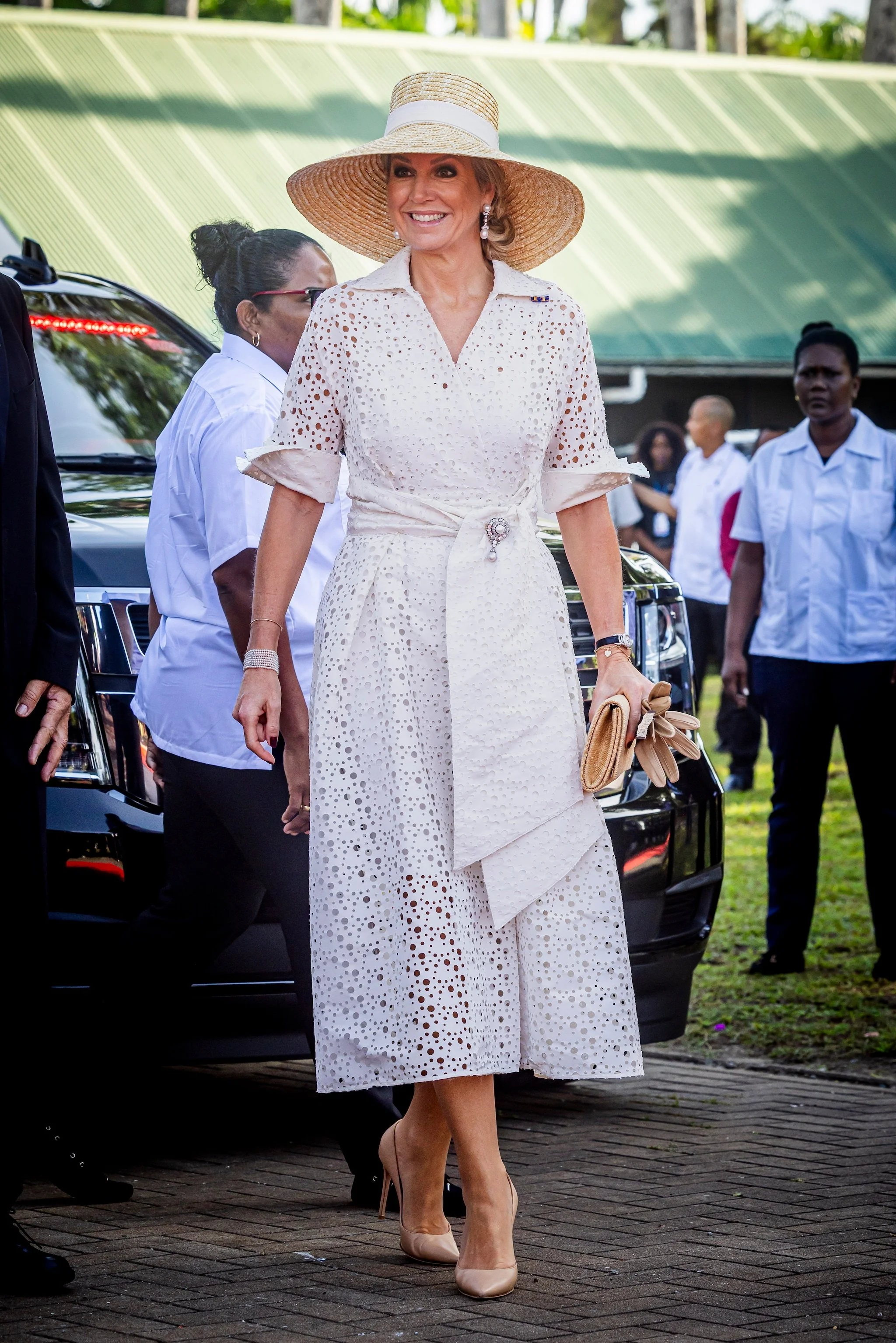 The King and Queen of the Netherlands Pay State Visit to Suriname