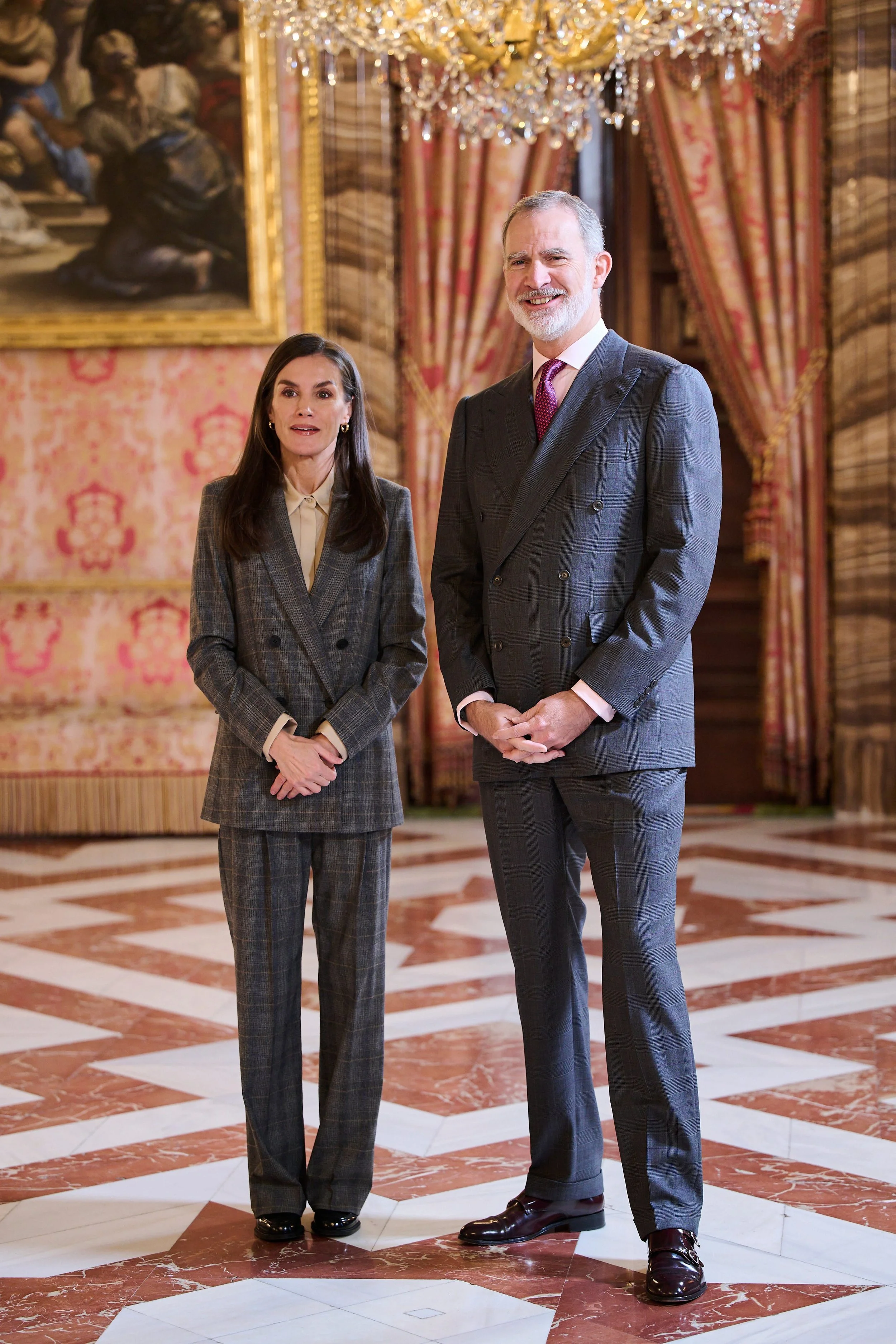 The King and Queen Attend Board Meeting of the Princess of Girona Foundation