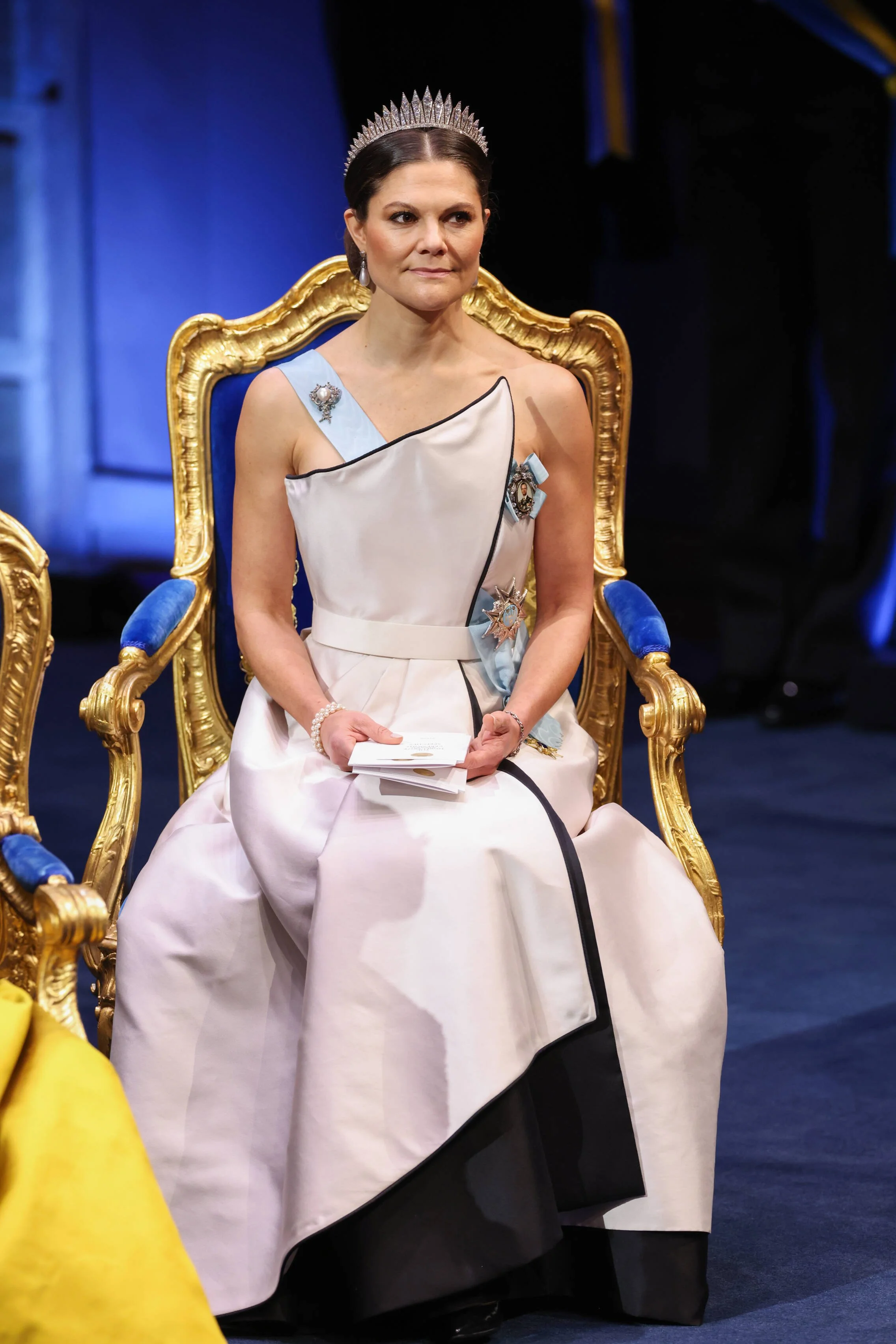 Crown Princess Victoria Attends Nobel Prize 2025 Awards Ceremony