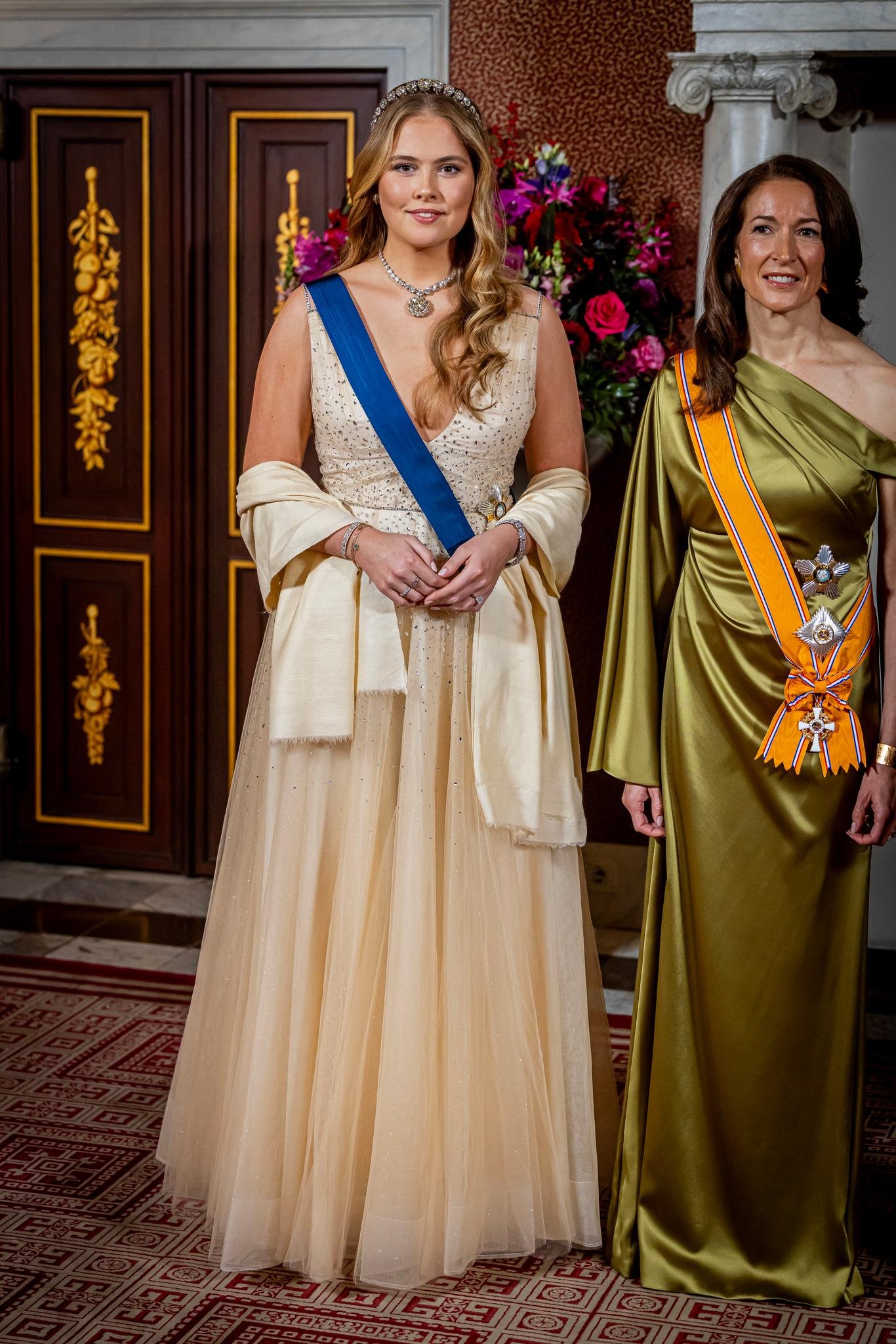 The Princess of Orange Attends State Banquet Held in Honour of the President of Finland