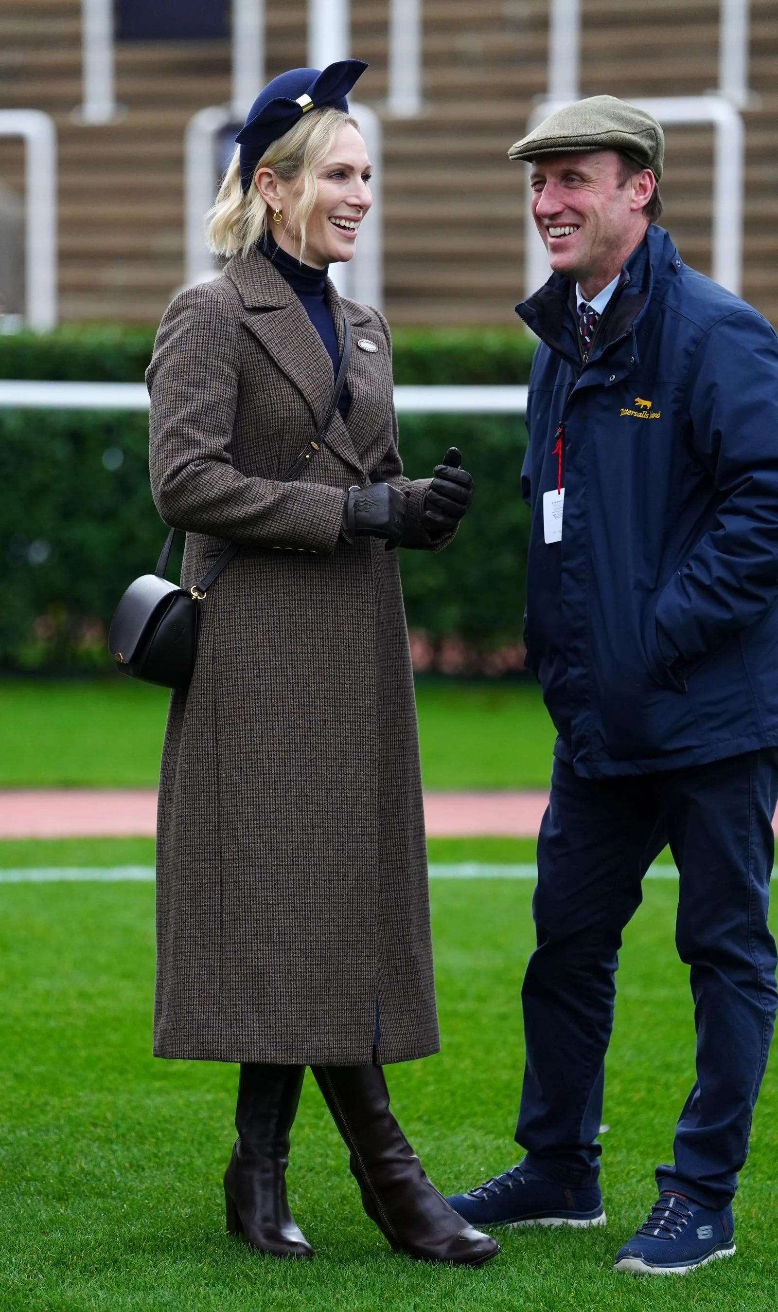 Zara Tindall Attends Cheltenham Christmas Meeting 2025 Day 1