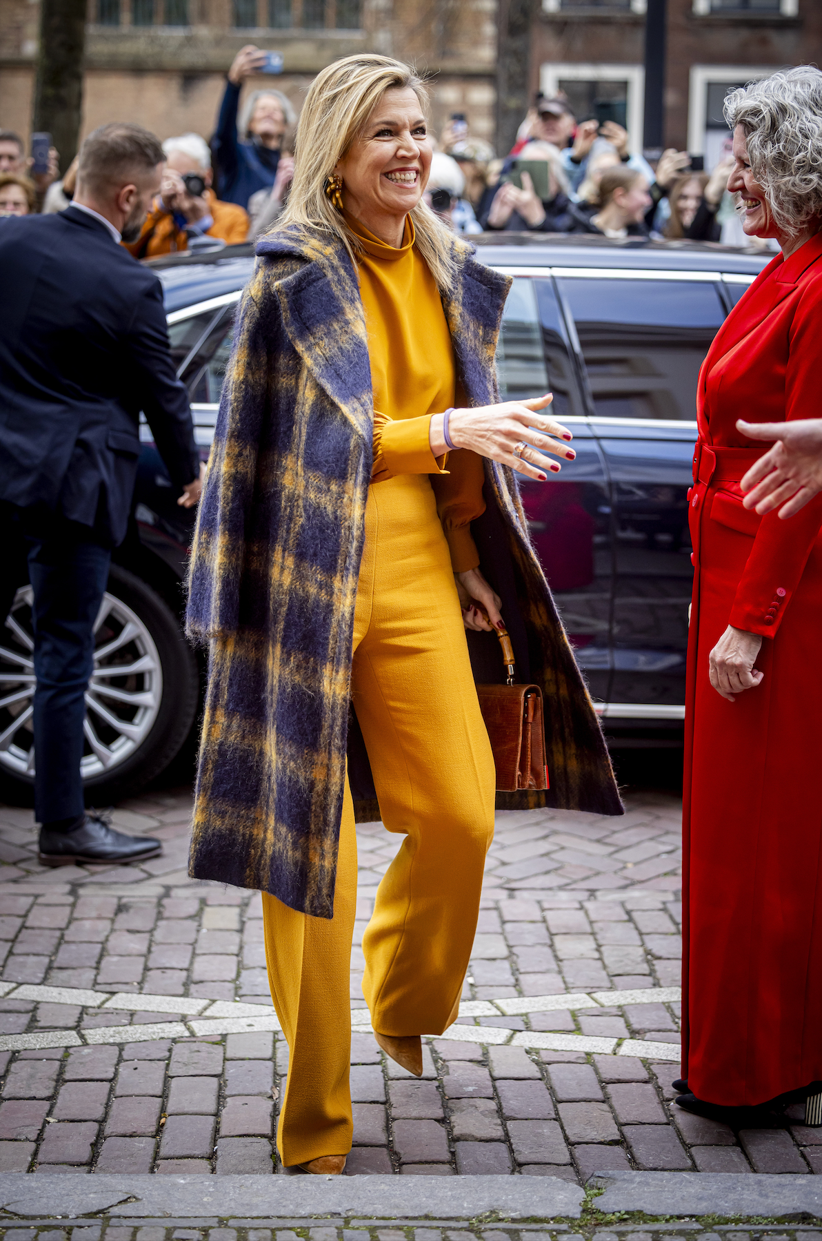 Queen Maxima Attends Financial Educational Film Première in The Hague
