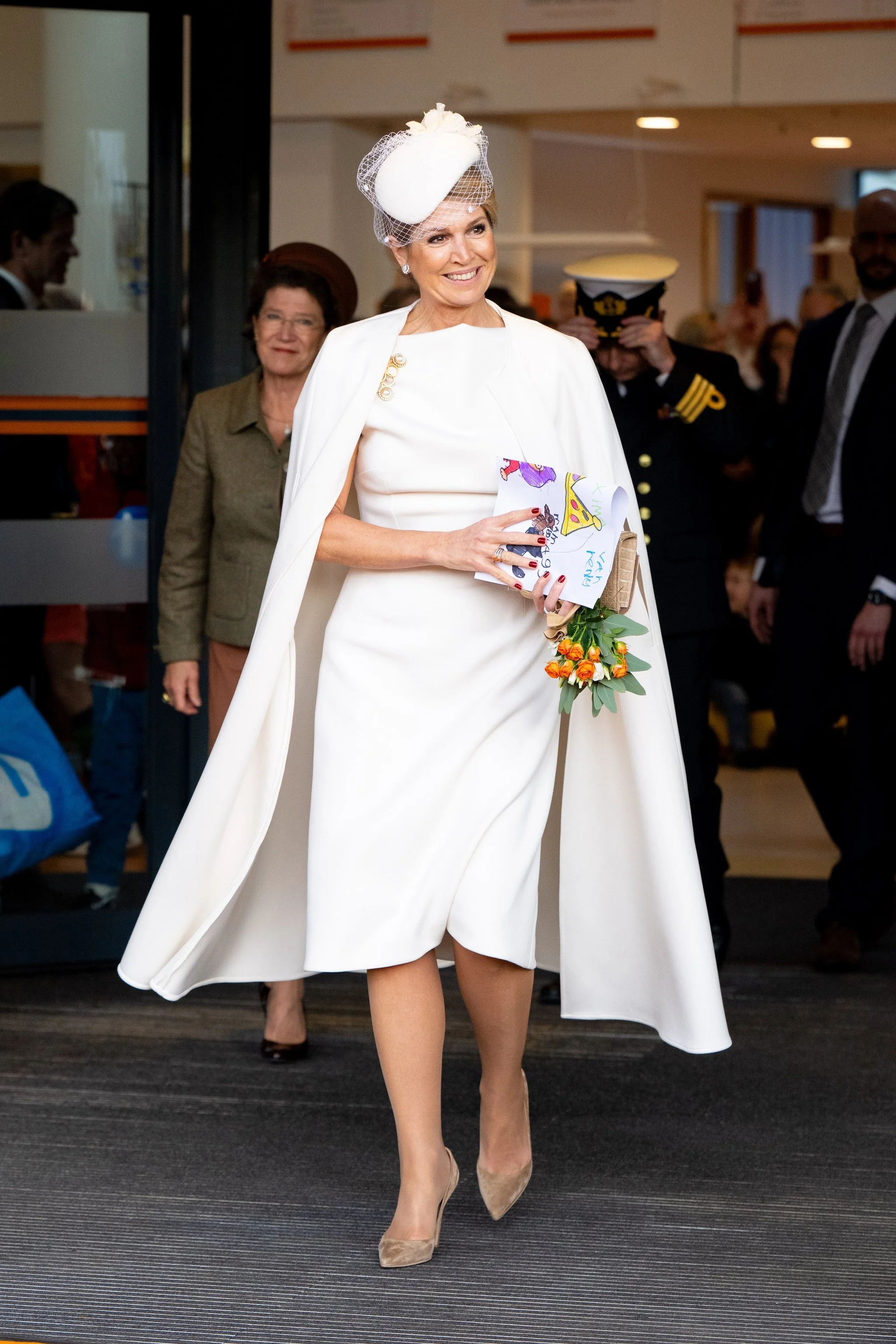 Queen Maxima Attends a Partnership Signing Ceremony at The Princess Maxima Centre