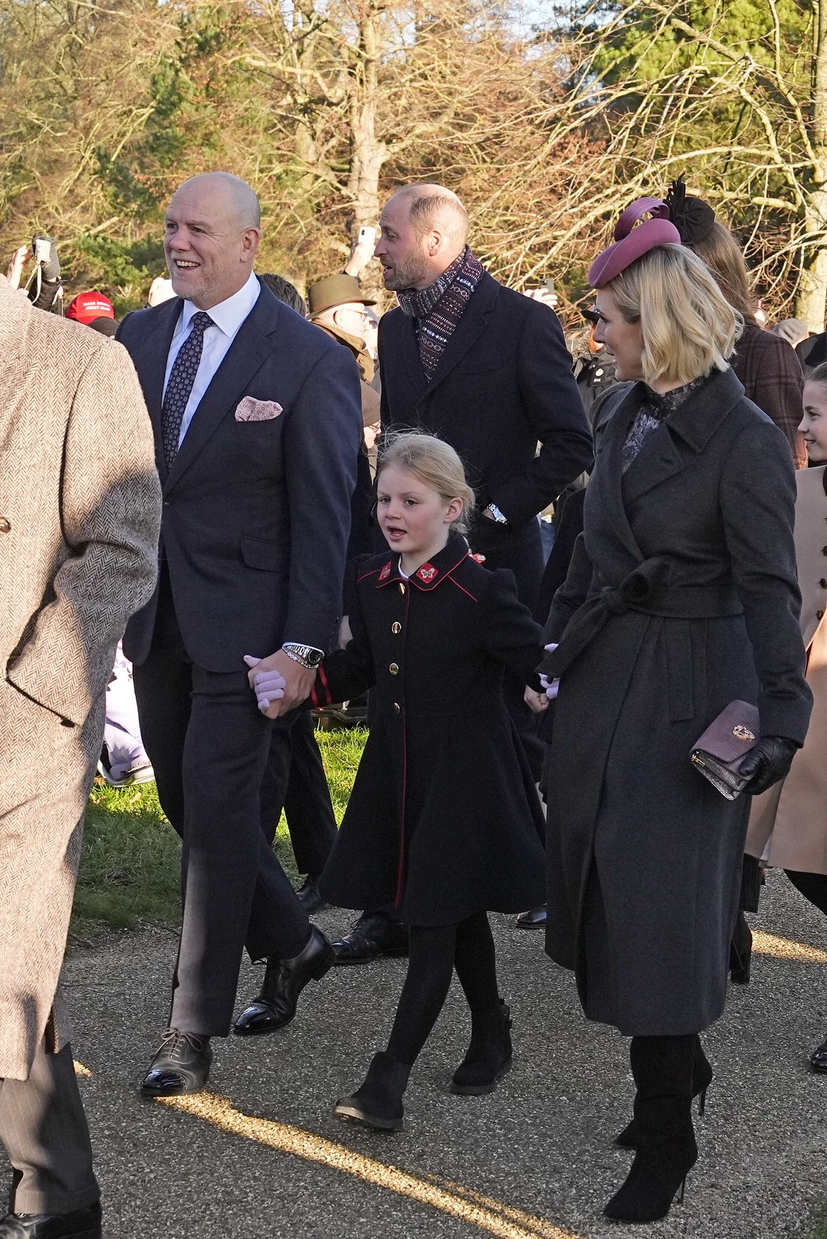Zara Tindall Attends Christmas Day Service 2025