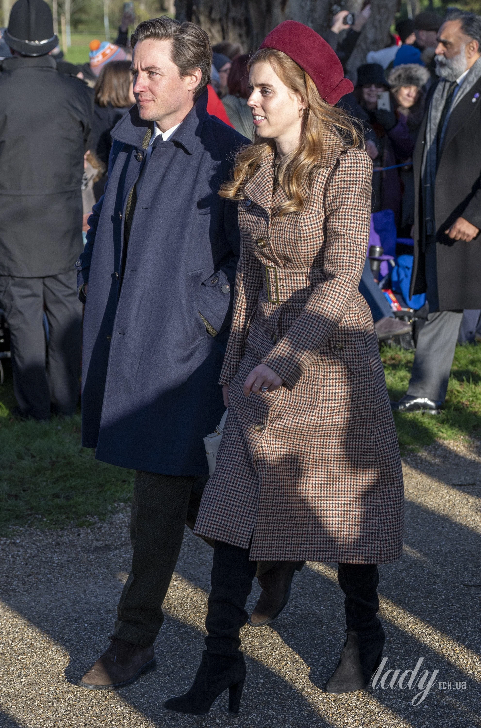 Princess Beatrice Attends Christmas Day Service 2025