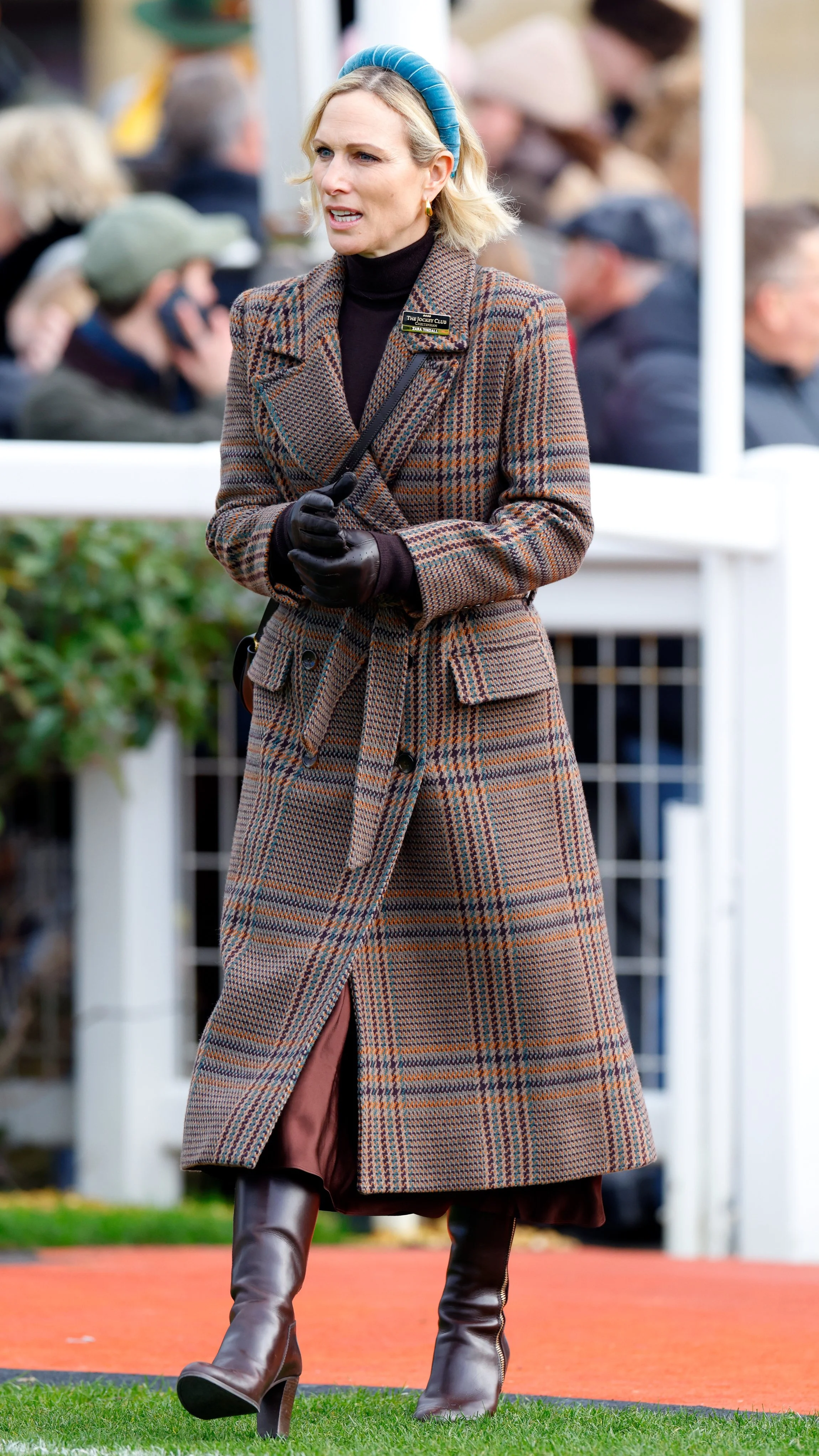 Zara Tindall Attends the 2026 New Year's Day Racing Meet At Cheltenham