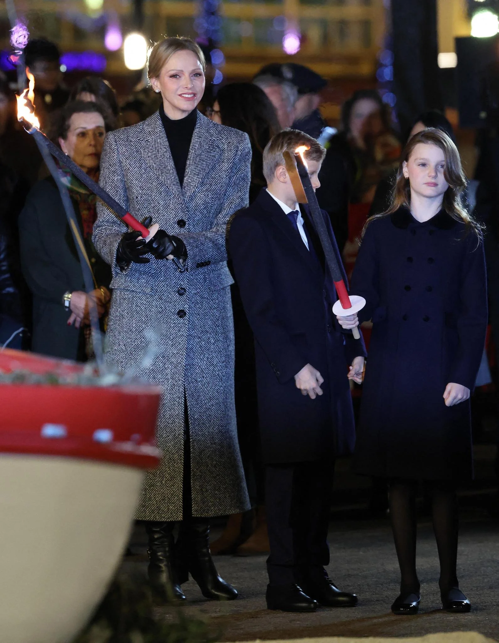 The Prince and Princess of Monaco Attend the 2026 Sainte-Dévote Celebrations