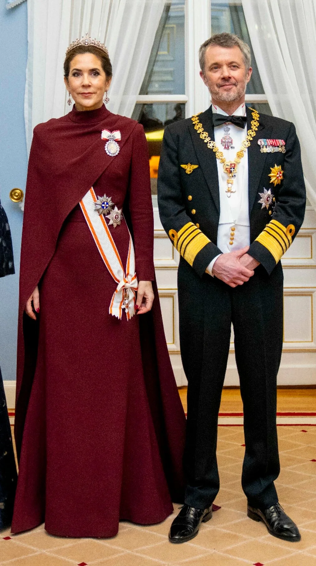 The King and Queen of Denmark Attend State Banquet in Vilnius