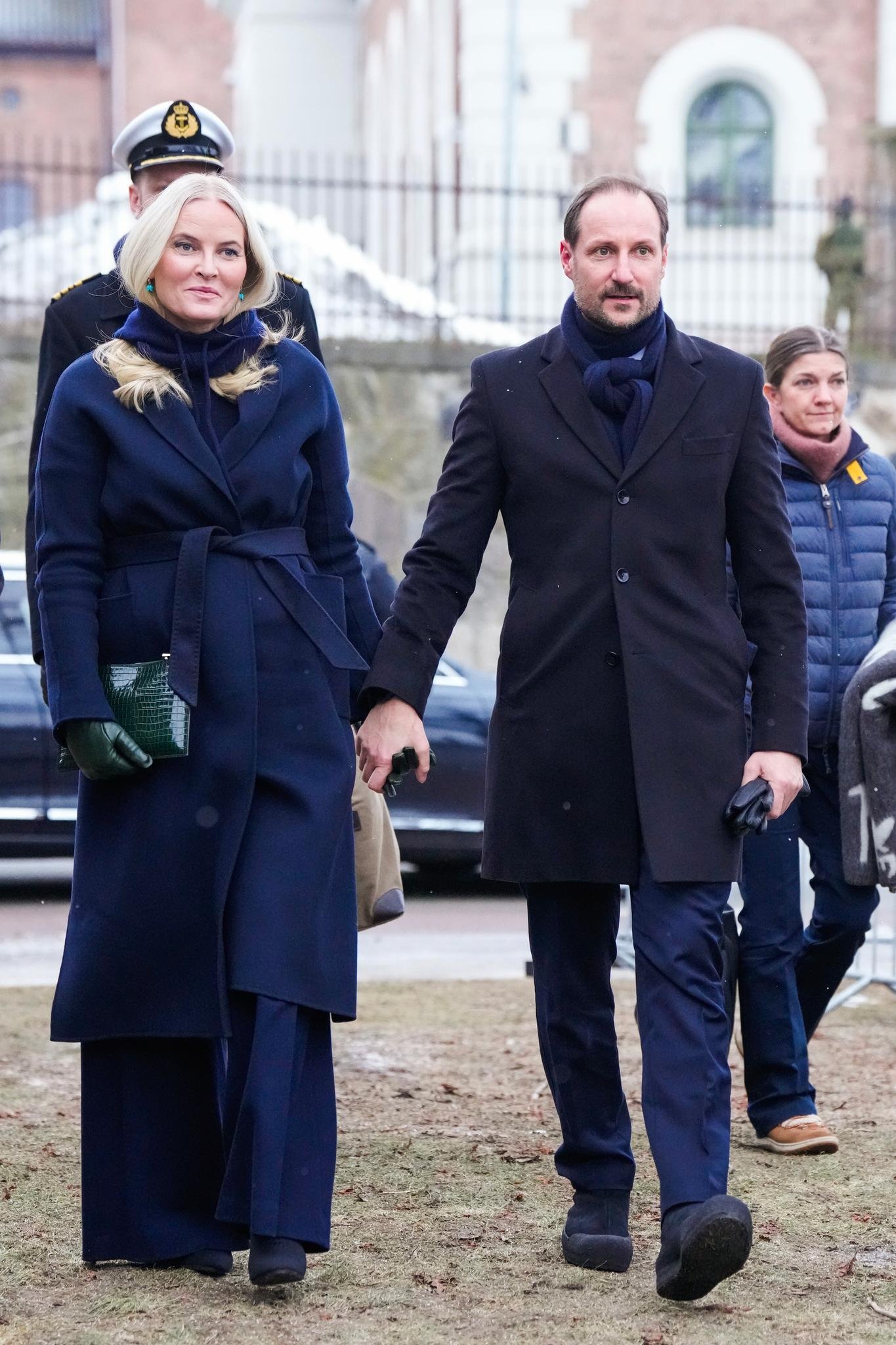 The Crown Prince and Crown Princess of Norway Attend the 2026 International Holocaust Remembrance Day Event