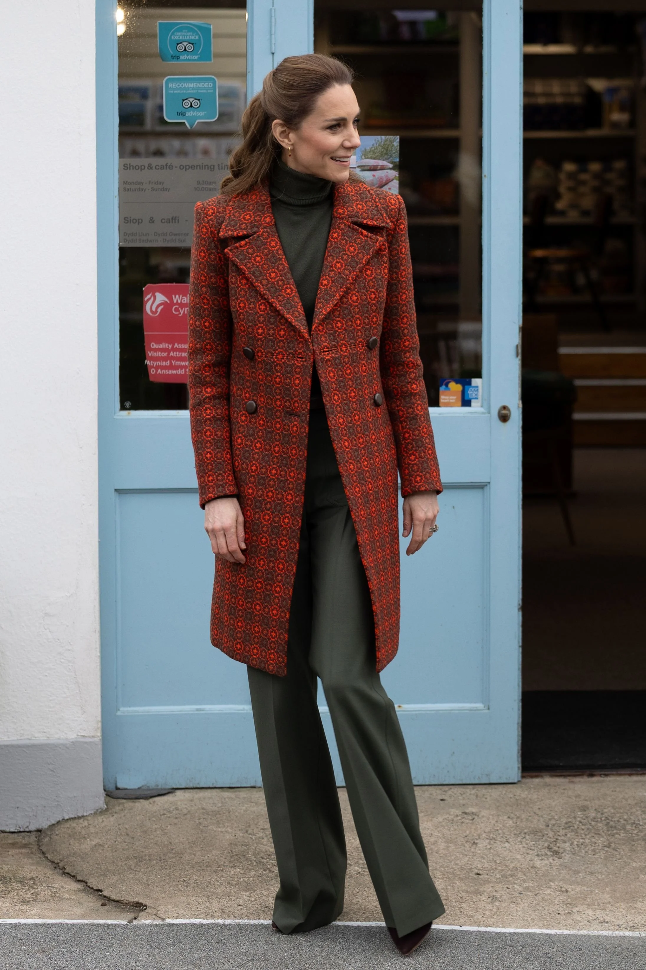 The Princess of Wales Visits West Wales