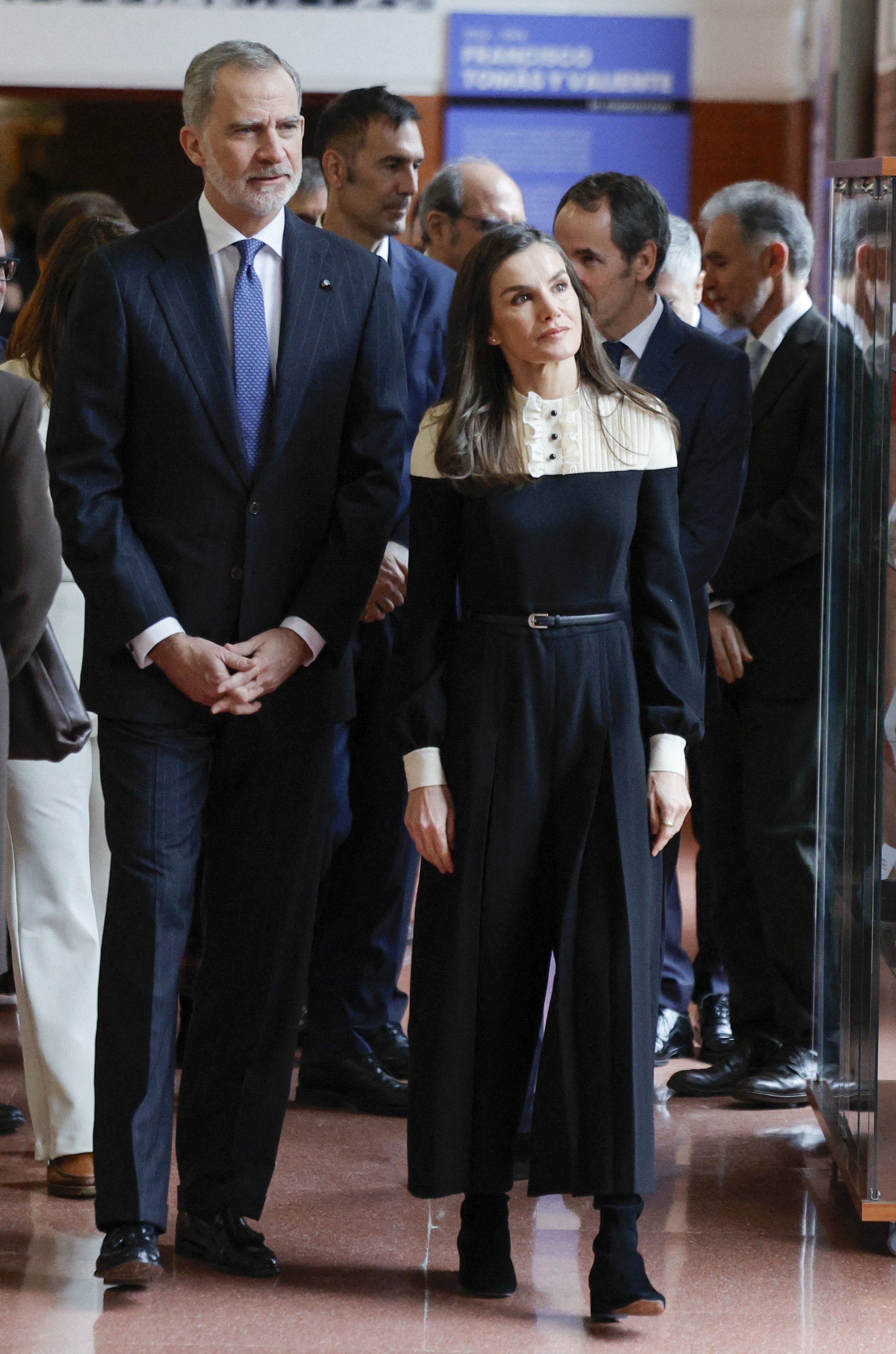 The King and Queen of Spain Pay Tribute to Francisco Tomas