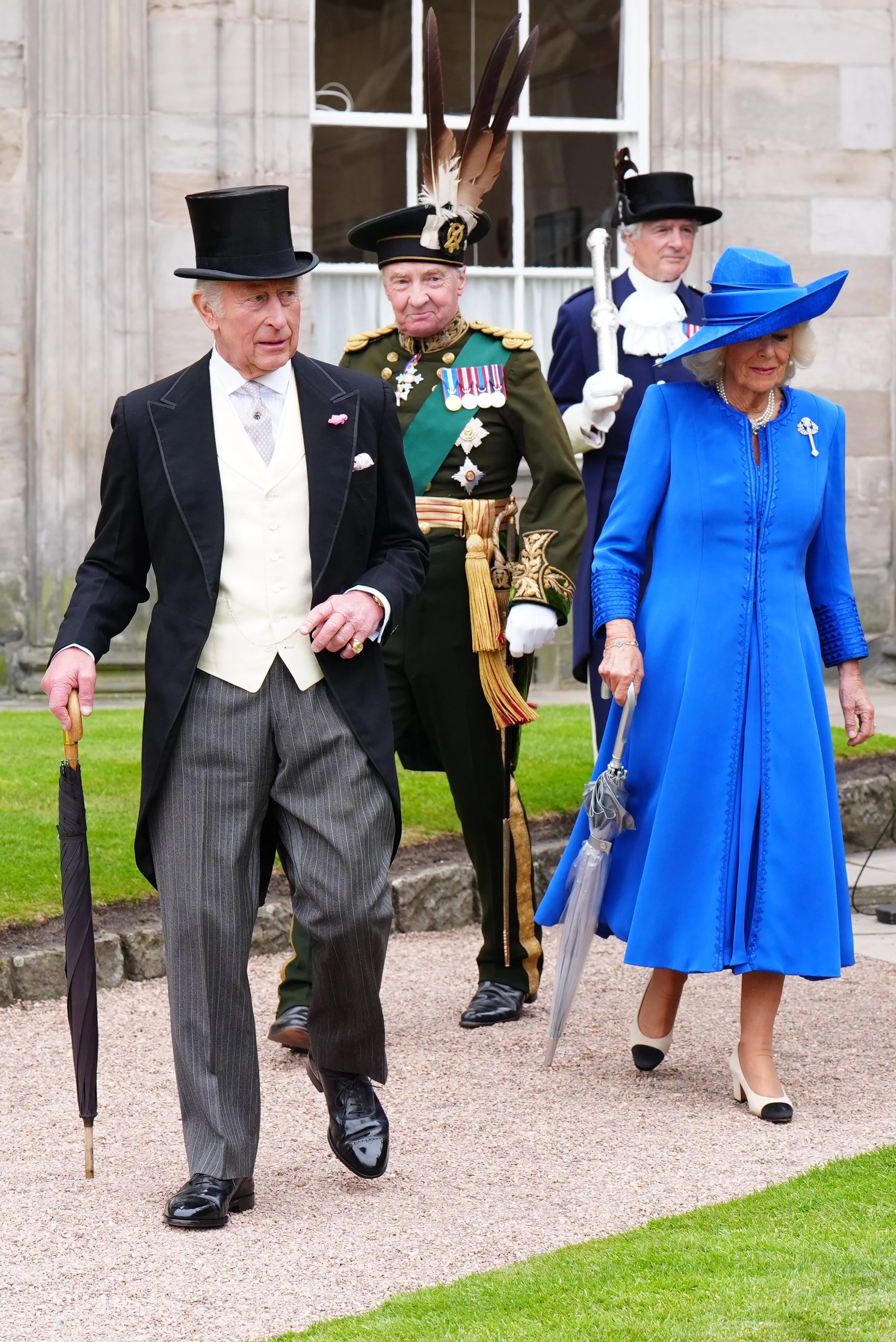 The King and Queen of the United Kingdom Host Sovereign's Garden Party at Holyroodhouse
