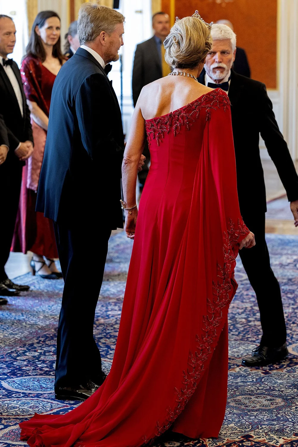 The King and Queen of the Netherlands Attend State Banquet in Prague ...