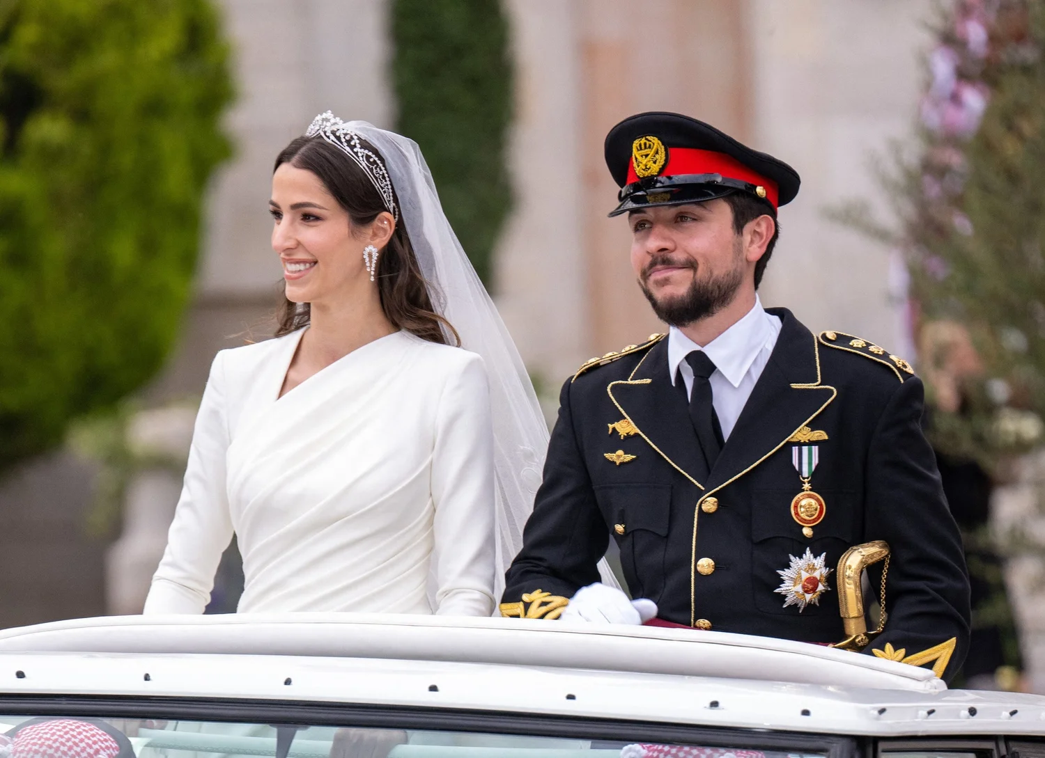 Wedding of Crown Prince Hussein and Rajwa al Saif — Royal Portraits Gallery