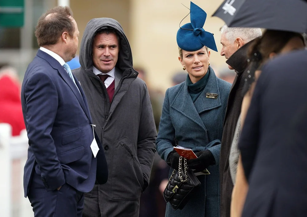 Zara Tindall Attends Cheltenham Festival 2023 Day 2 — Royal Portraits ...