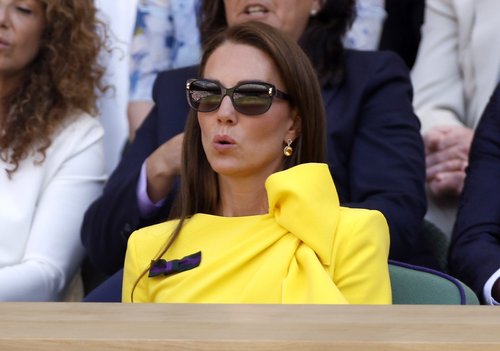 The Duchess of Cambridge Attends Ladies' Singles Final Match of ...