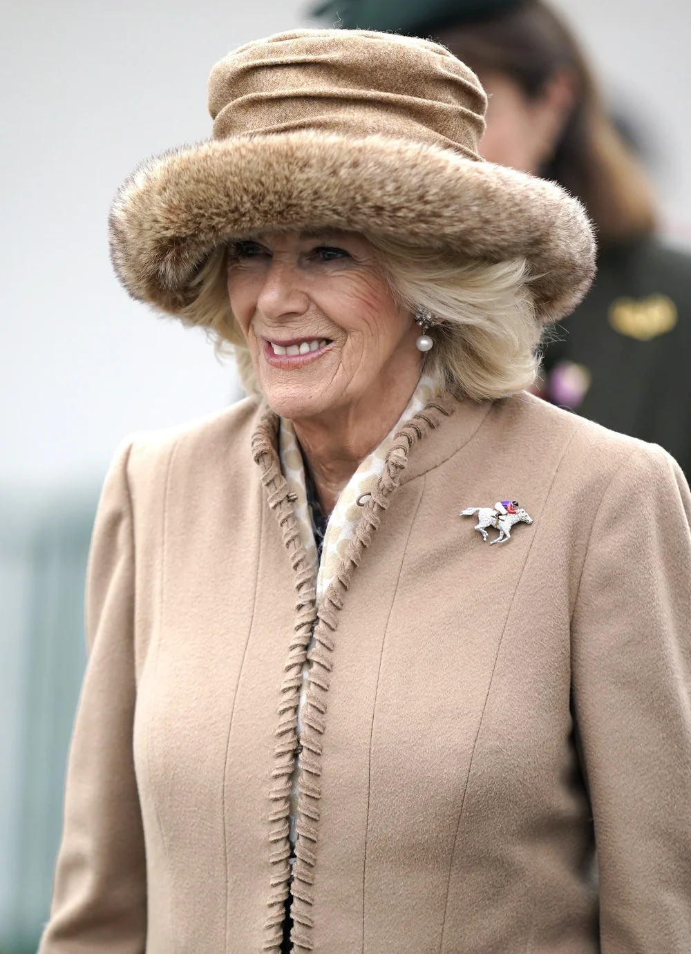 Queen Camilla Attends Cheltenham Festival 2023 Day 2 — Royal Portraits ...