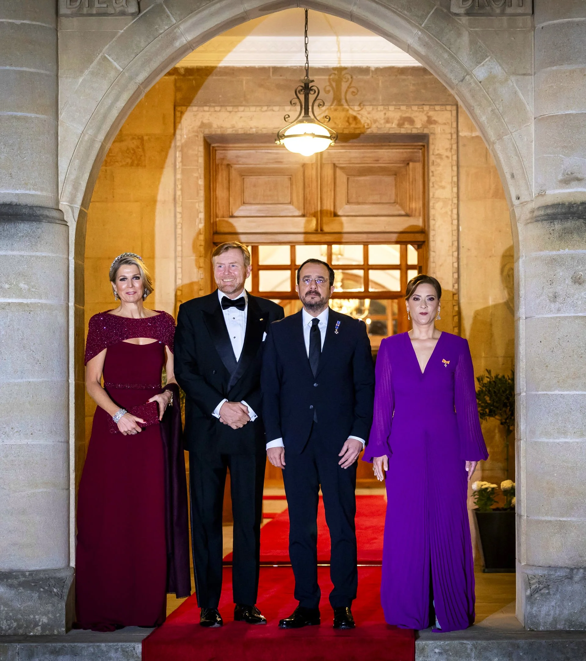 The King and Queen of the Netherlands Attend State Banquet in Nicosia ...