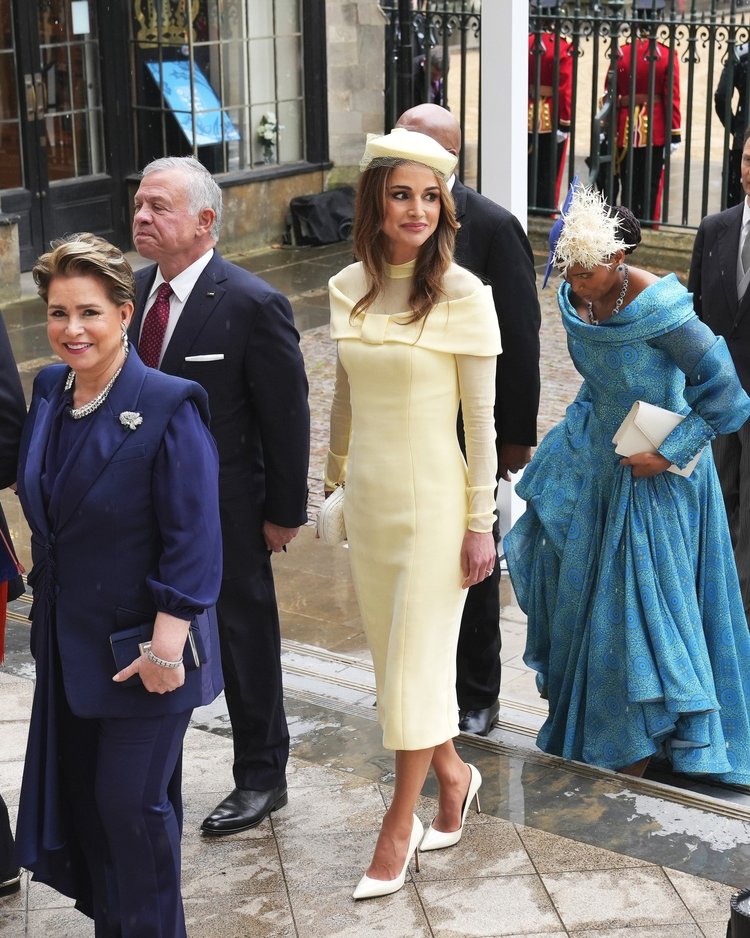 The King and Queen of Jordan Attend Coronation of King Charles III ...