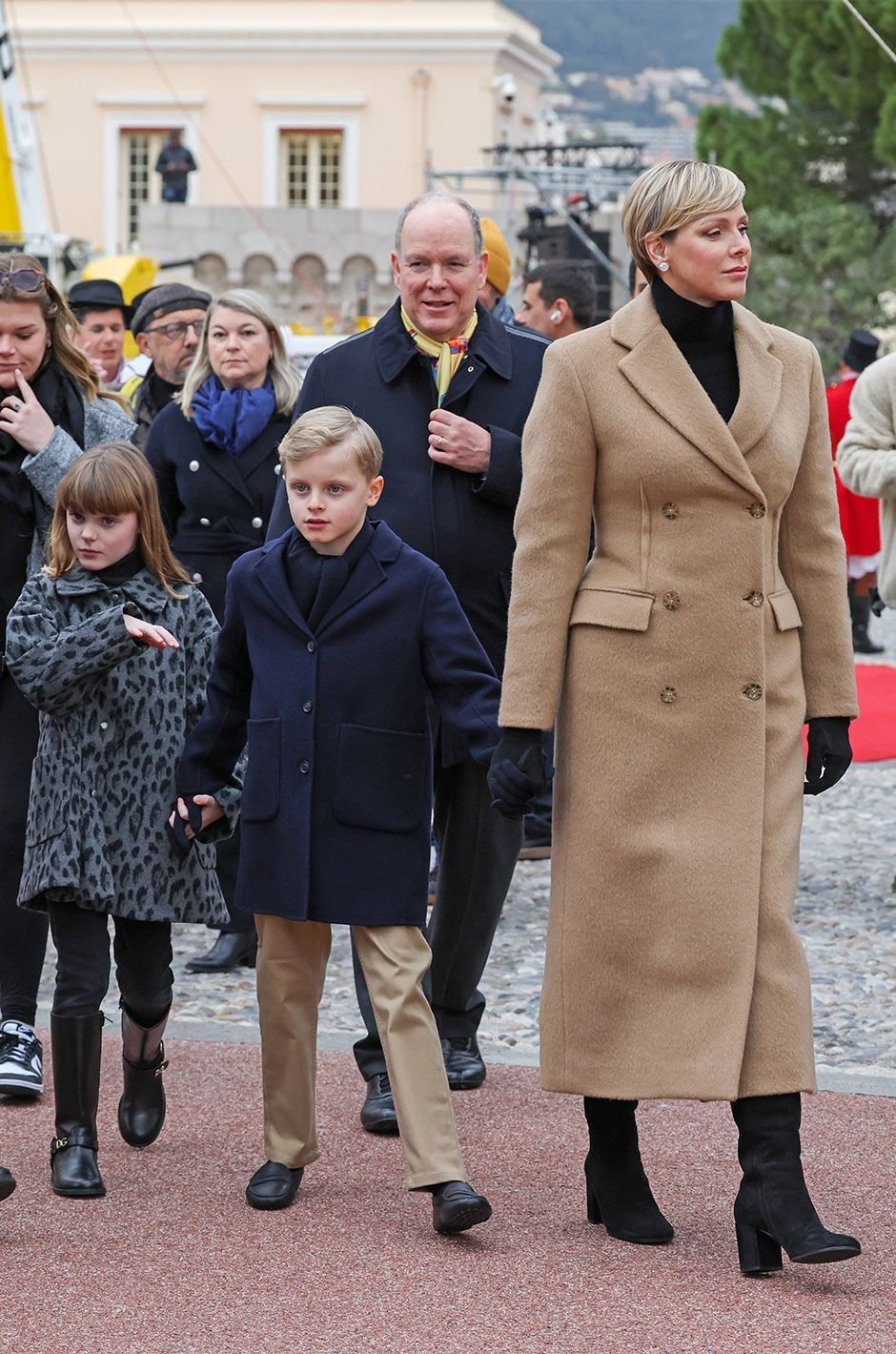 The Prince and Princess of Monaco Attend the Circus Parade — Royal ...