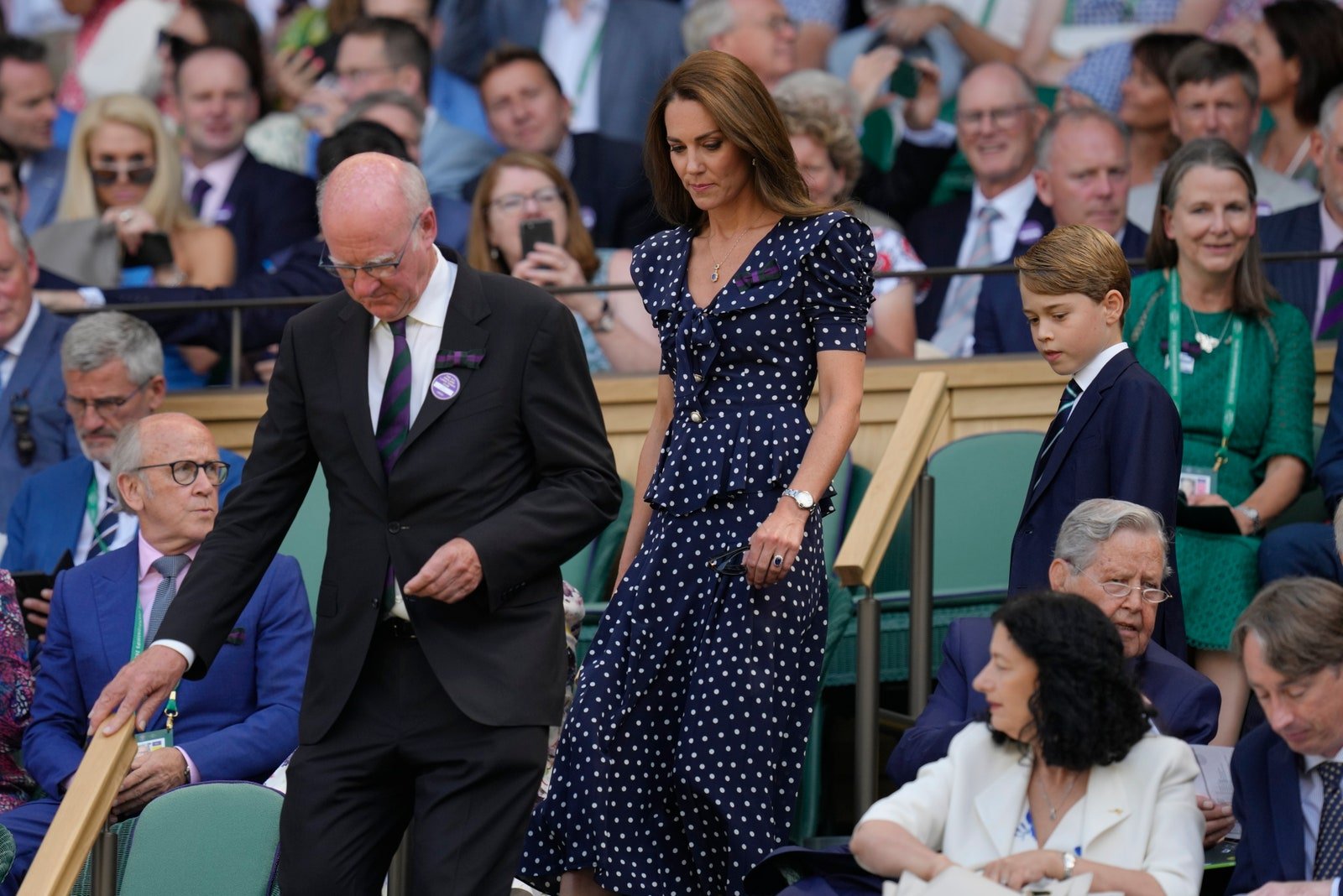 The Duke and Duchess of Cambridge Attend Gentlemen's Singles Final ...