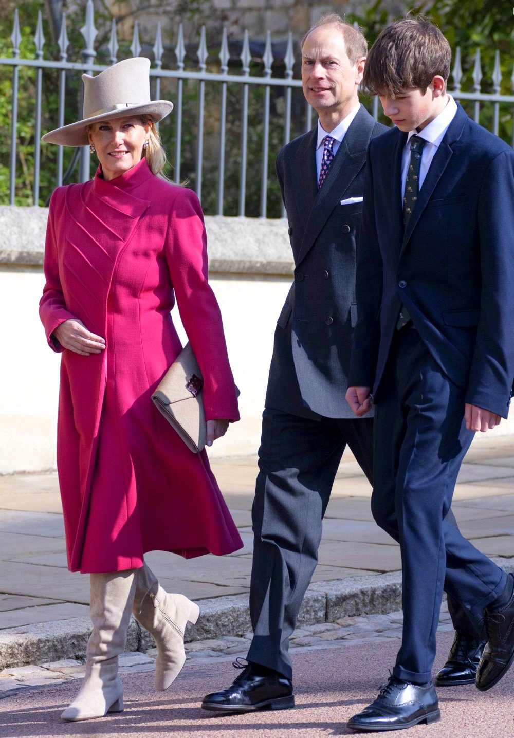 The Duke and Duchess of Edinburgh Attend Easter Sunday Service 2023 ...