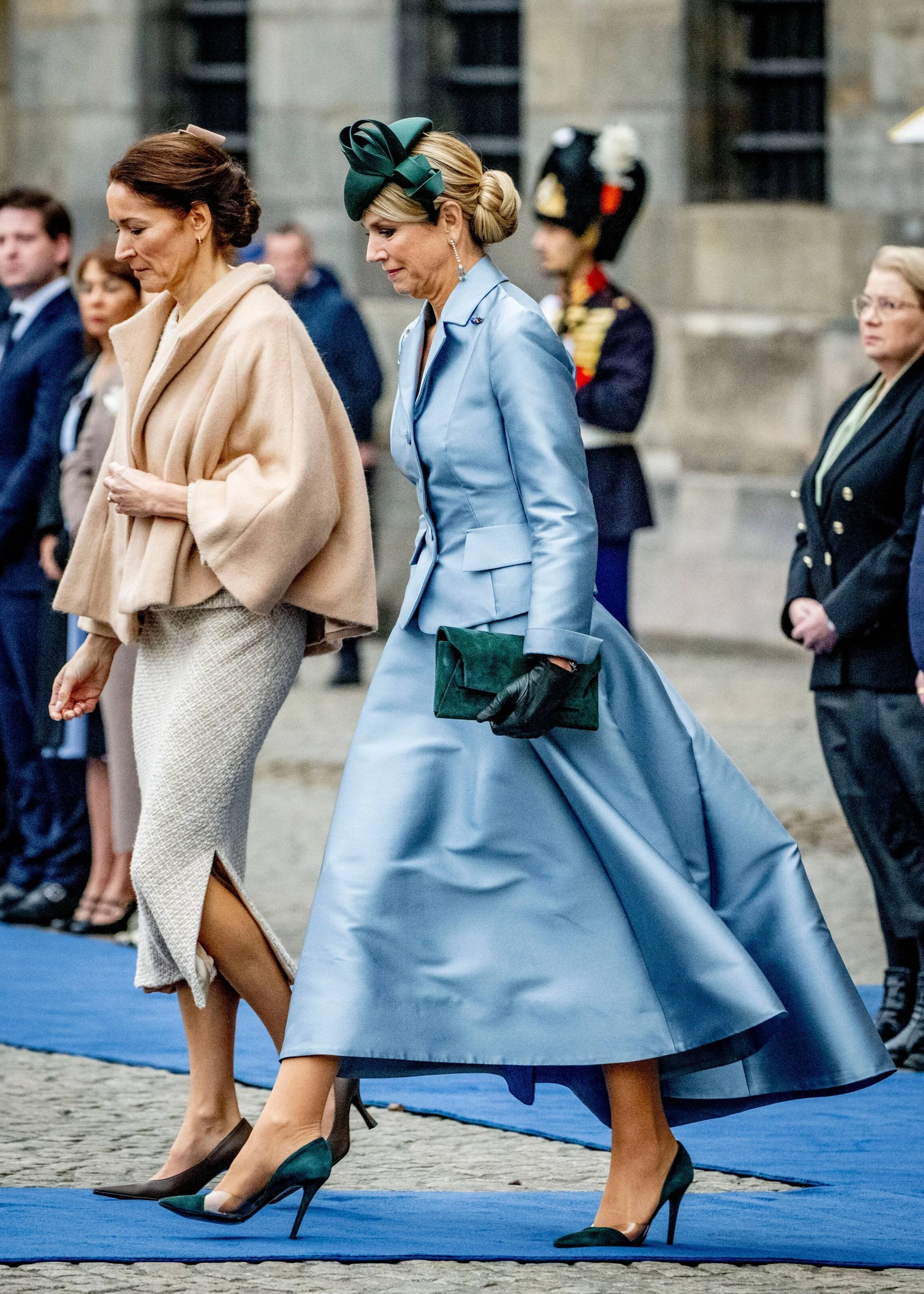 The King and Queen of the Netherlands Welcome the President and First Lady of Finland for State Visit