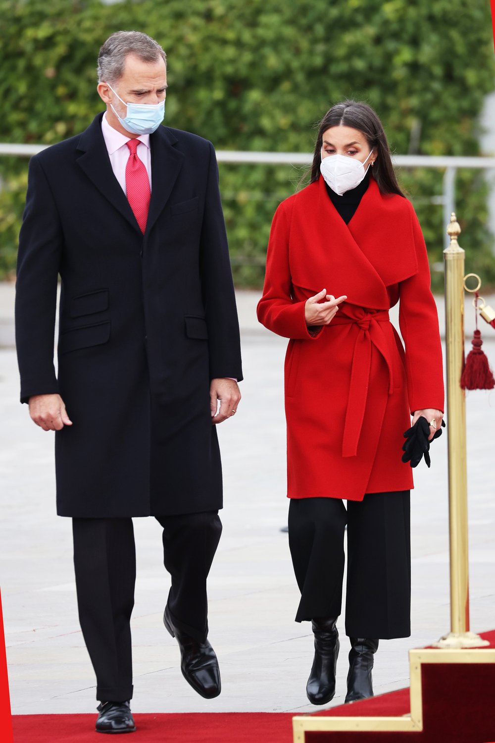 The King and Queen of Spain Depart for Sweden — Royal Portraits Gallery