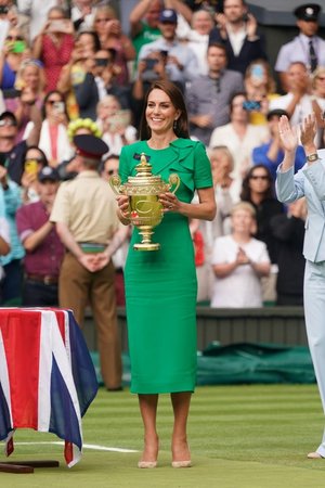 The Prince and Princess of Wales Attend Gentlemen's Singles Final Match ...