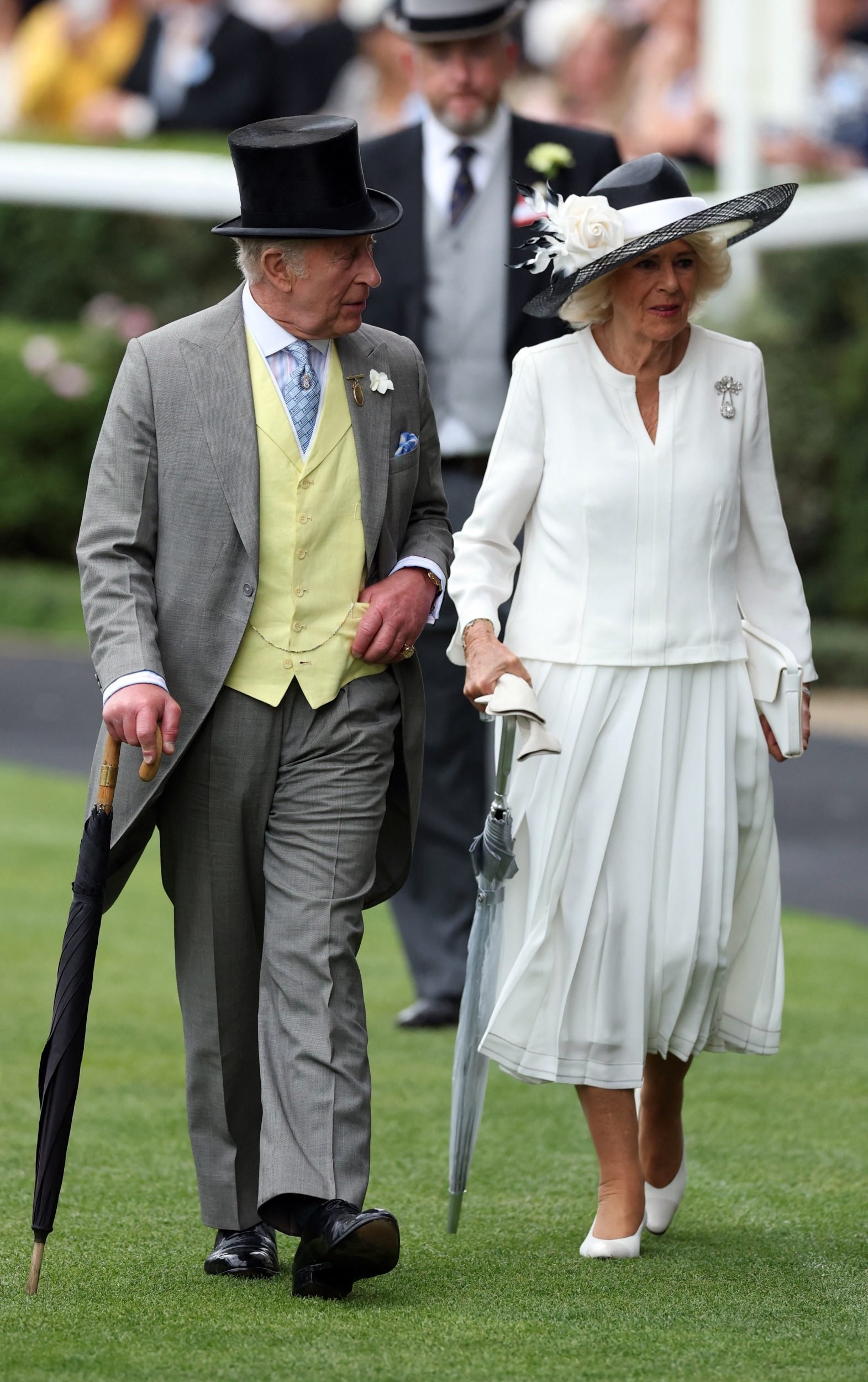The King and Queen of the United Kingdom Attend Royal Ascot 2025 Day 5