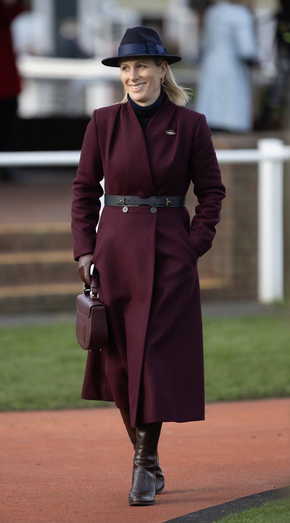 Zara Tindall Attends the 2024 Cheltenham Festival Trials Day — Royal ...