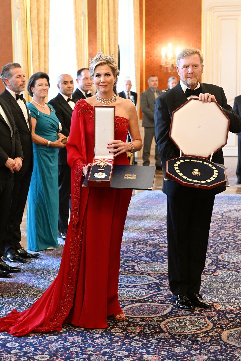 The King and Queen of the Netherlands Attend State Banquet in Prague ...