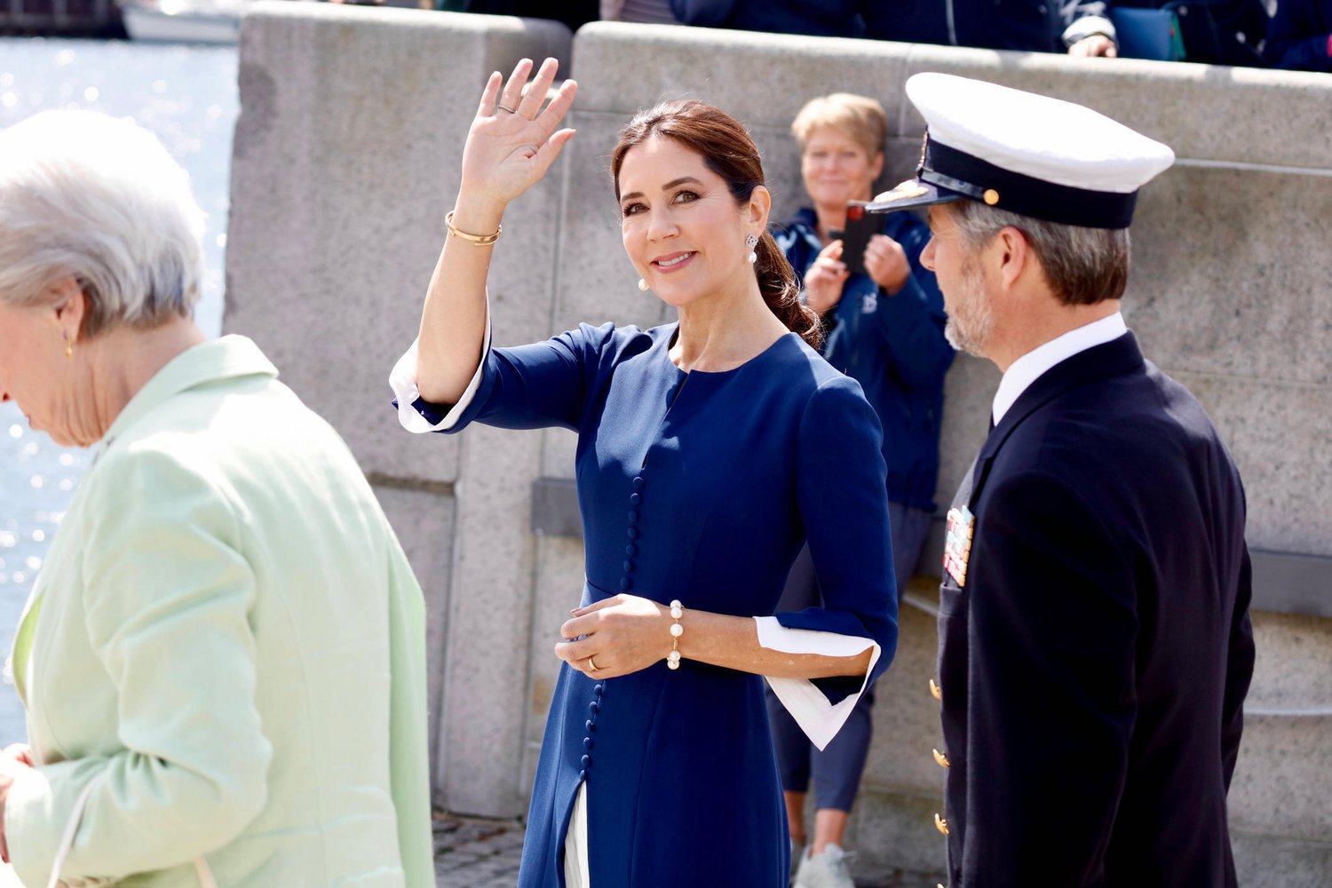 The Crown Prince and Crown Princess of Denmark Mark the 90th ...
