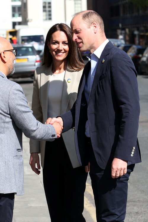 The Duke and Duchess of Cambridge Visit Disasters Emergency Committee ...