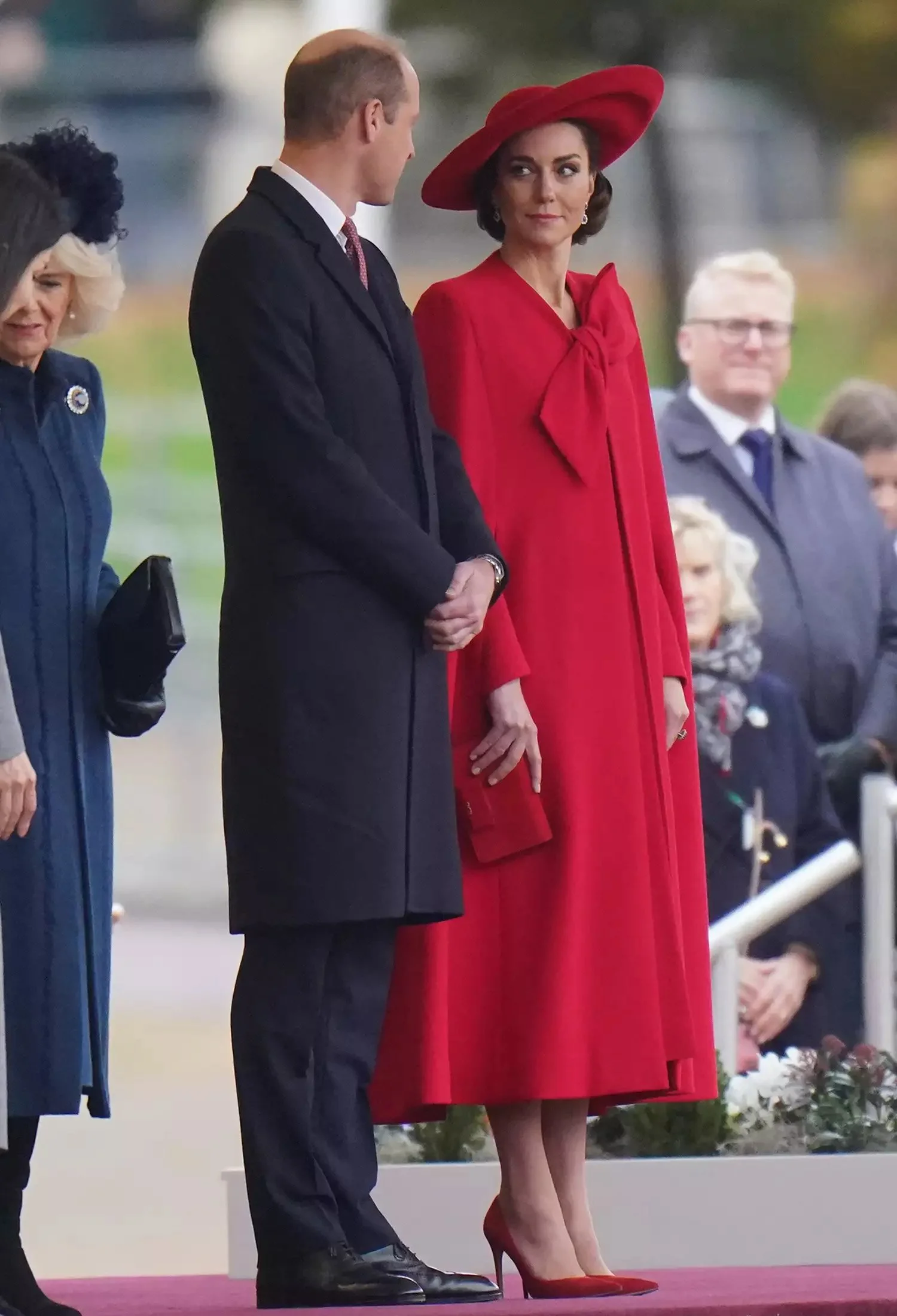 Princess From State The Prince and Princess of Wales Attend Official Welcome for the ...