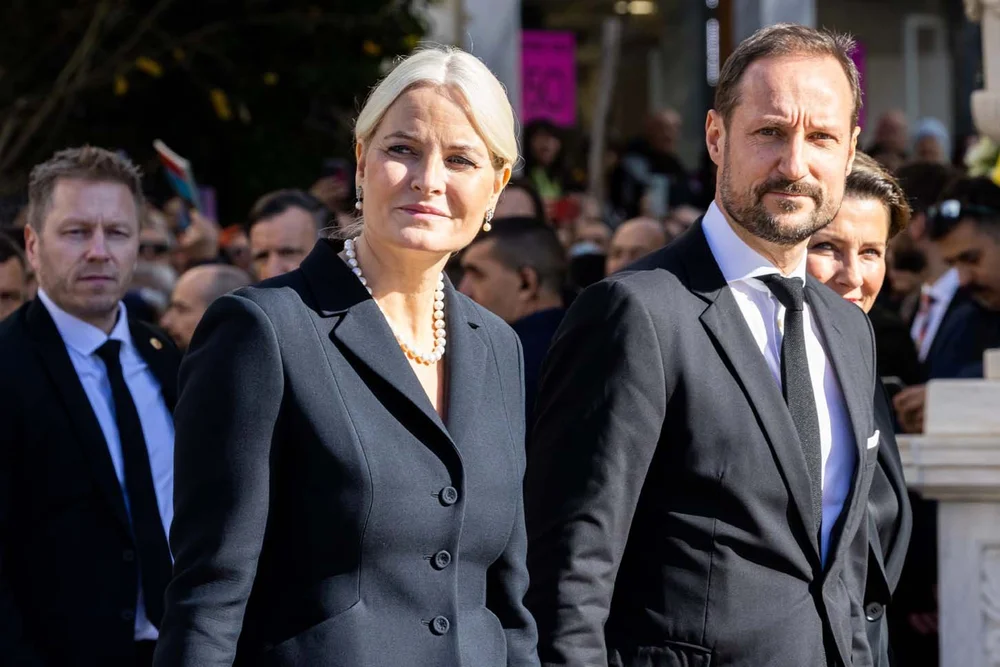Crown Princess Mette-Marit and Princess Märtha Louise Attend Funeral of ...