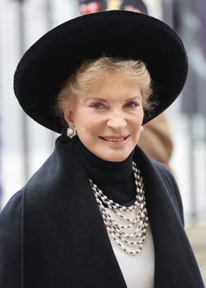 Prince Michael and Princess Michael of Kent Attend Memorial Service for ...
