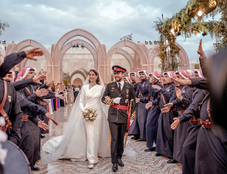 Wedding of Crown Prince Hussein and Rajwa al Saif — Royal Portraits Gallery