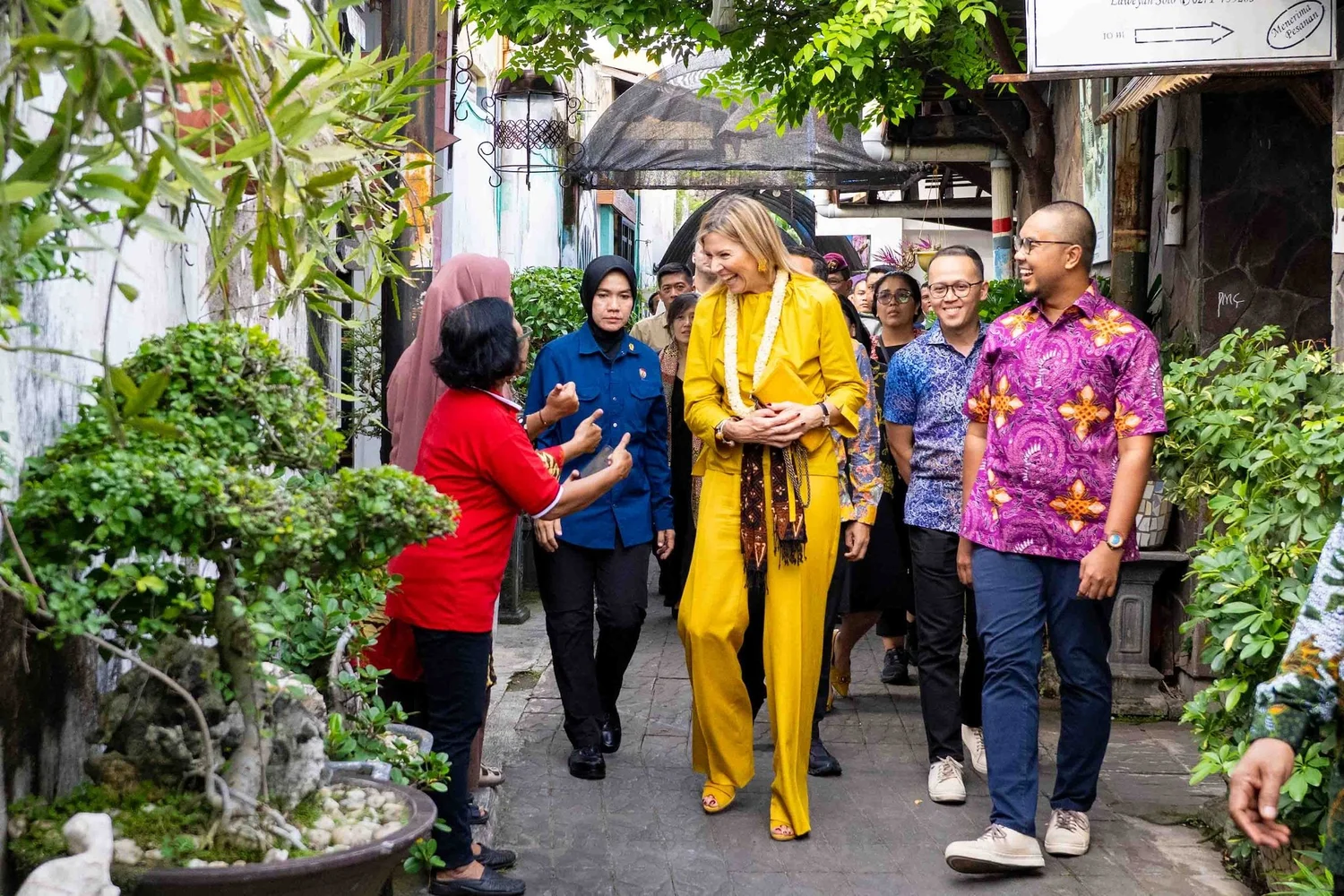 Queen Maxima Visits Surakarta, Indonesia Representing UN — Royal ...