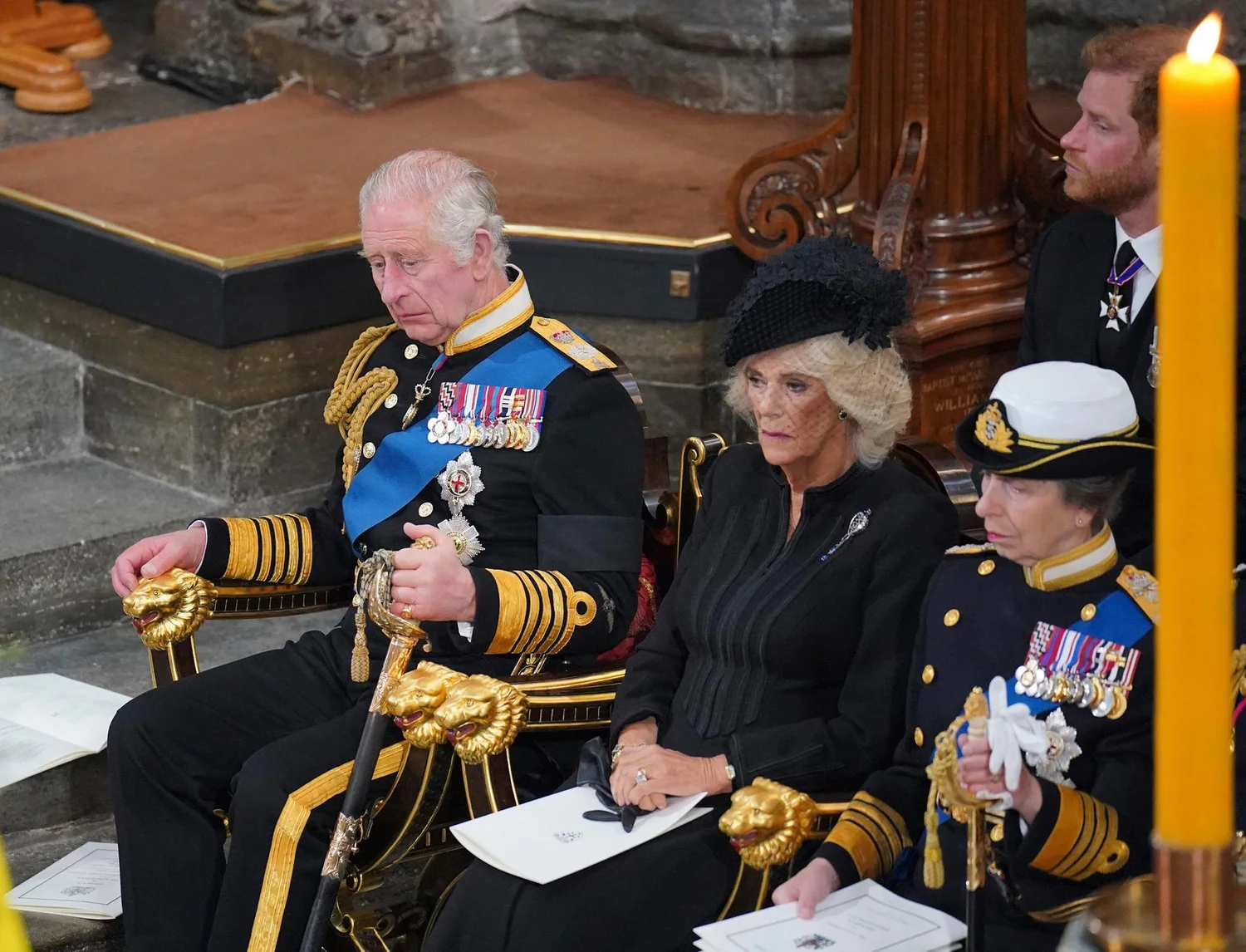 Queen Camilla Attends The State Funeral of Queen Elizabeth II — Royal