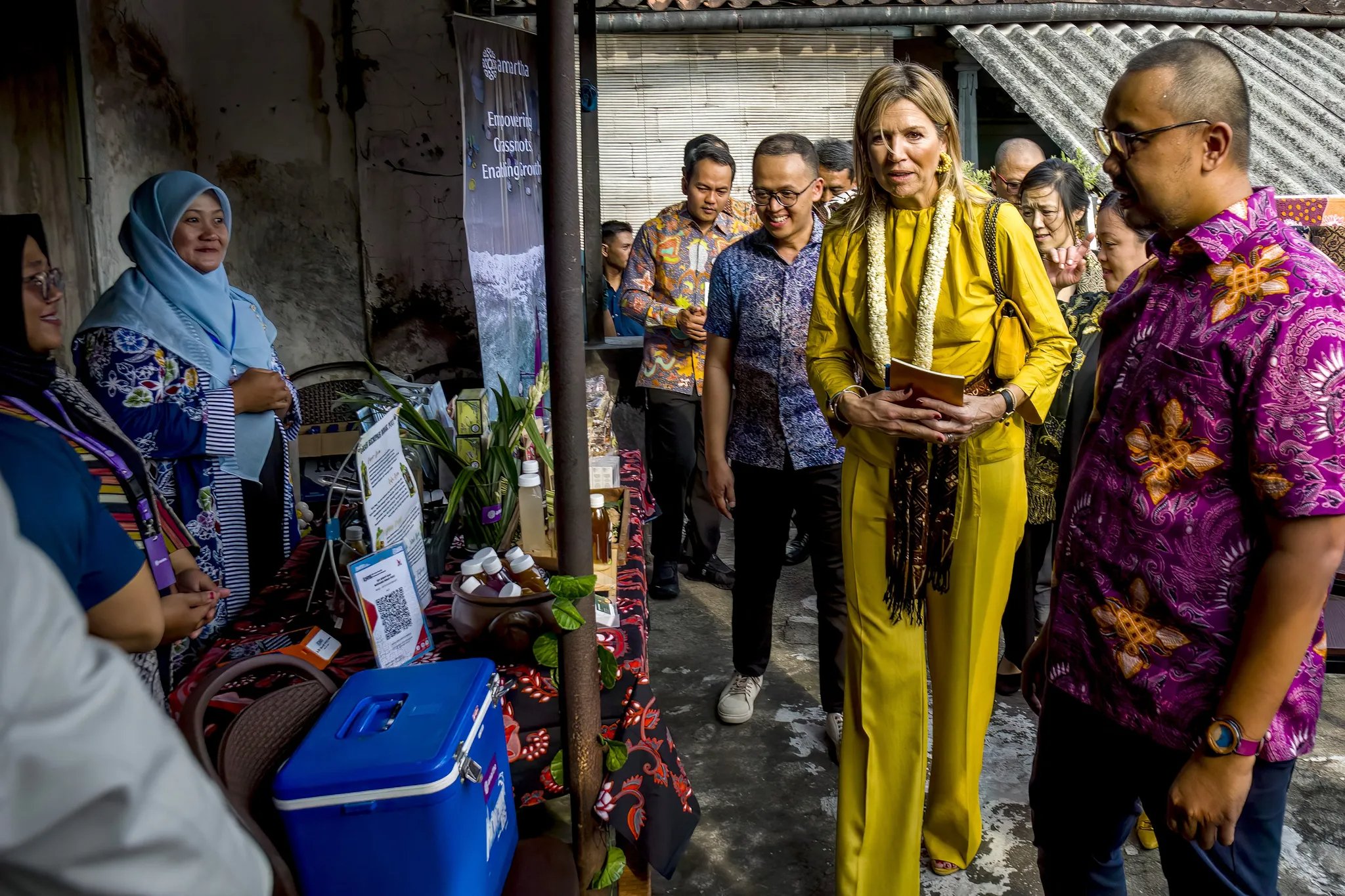 Queen Maxima Visits Surakarta, Indonesia Representing UN — Royal ...