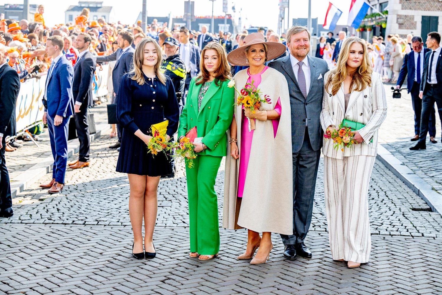 The King and Queen of the Netherlands Celebrate Koningsdag 2022 — Royal ...