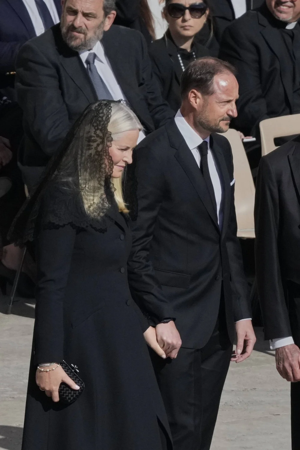 The Crown Prince and Crown Princess of Norway Attend Funeral Mass of ...