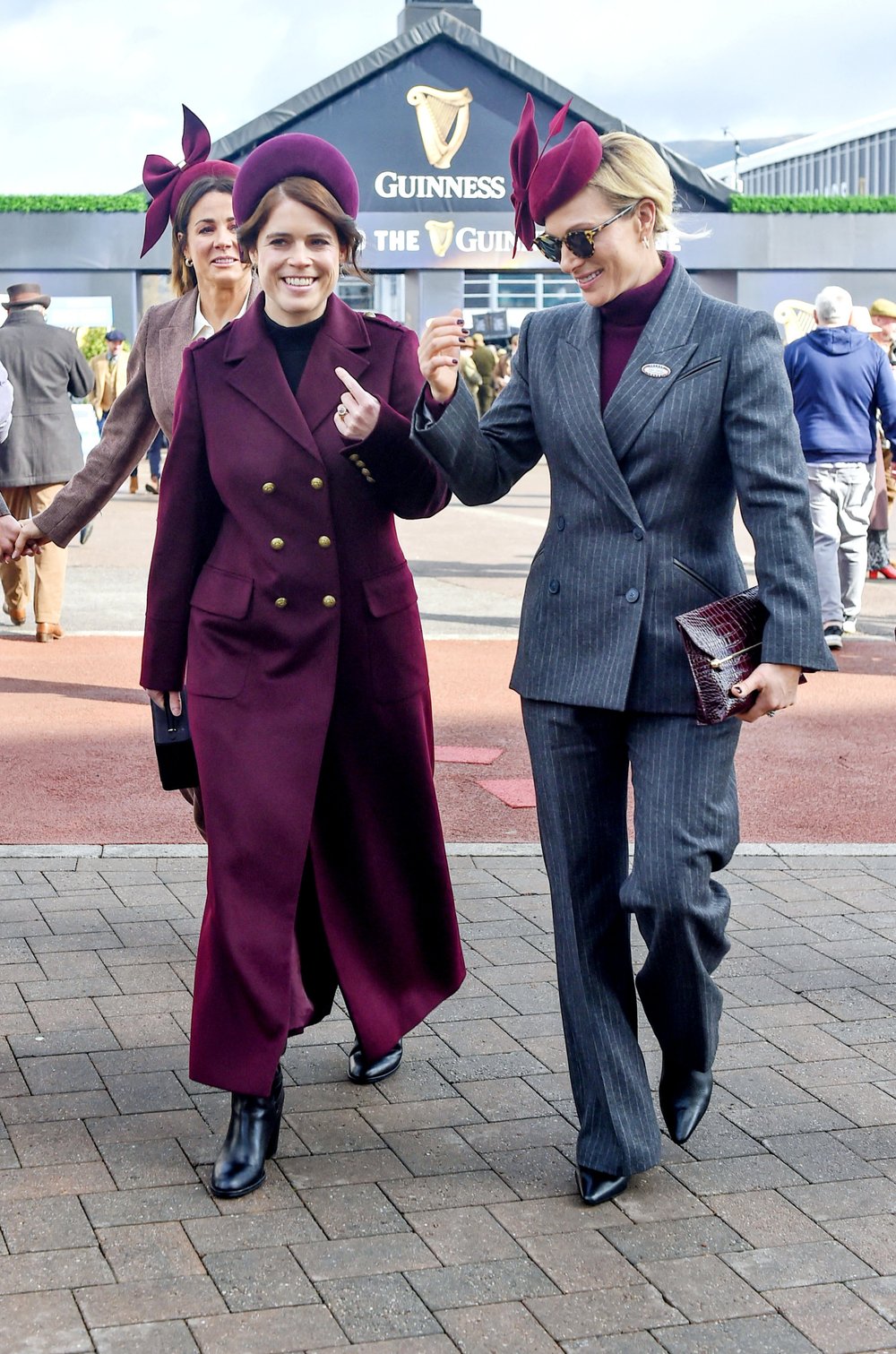 Princess Eugenie of York and Zara Tindall Attend Cheltenham Festival ...