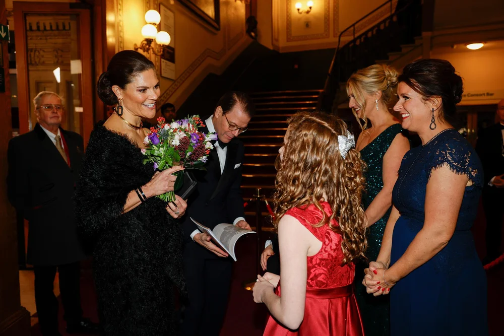 Crown Princess Victoria and Prince Daniel Attend Royal Variety