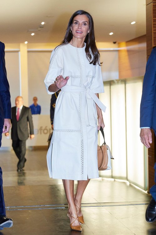 Queen Letizia Attends FAD Youth Foundation Meeting — Royal Portraits ...